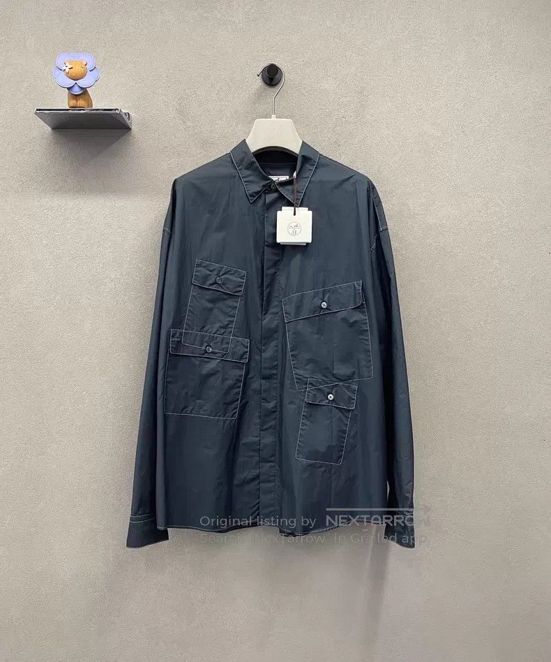 Hermes Hermes size 41 Collar Shirt Size US XXS / EU 40 - 1 Thumbnail