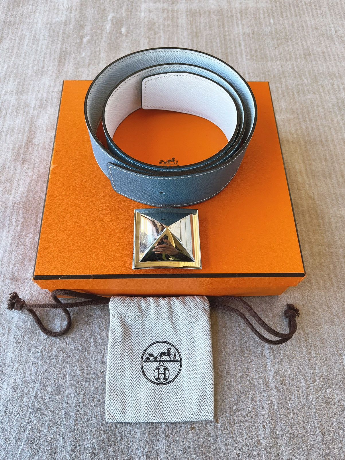 Hermes Luxury Hermès belt Size 36 - 8 Thumbnail