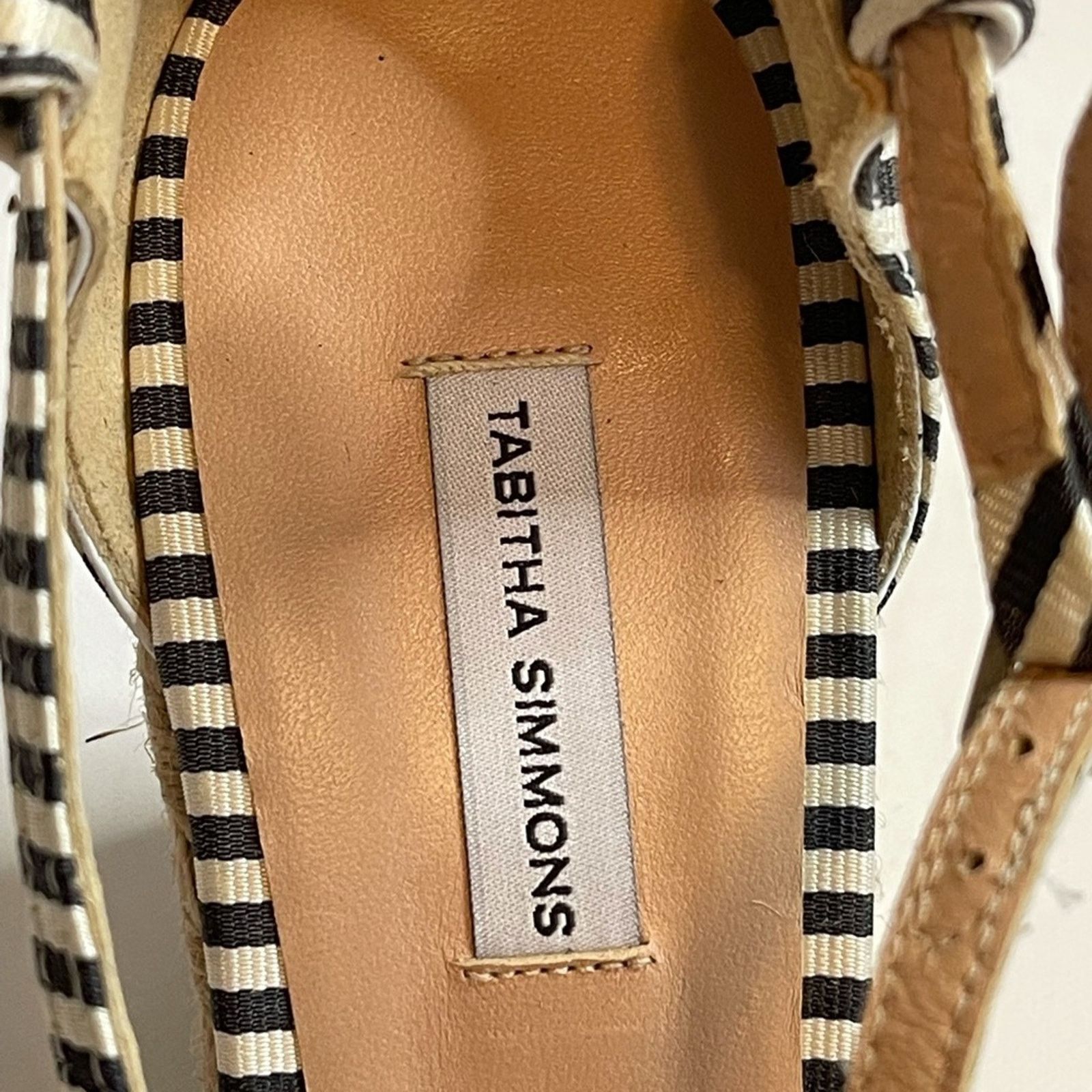 Tabitha Simmons Tabitha Simmons Jenny Striped Espadrille Wedges Size 10 Size US 10 / IT 40 - 10 Thumbnail
