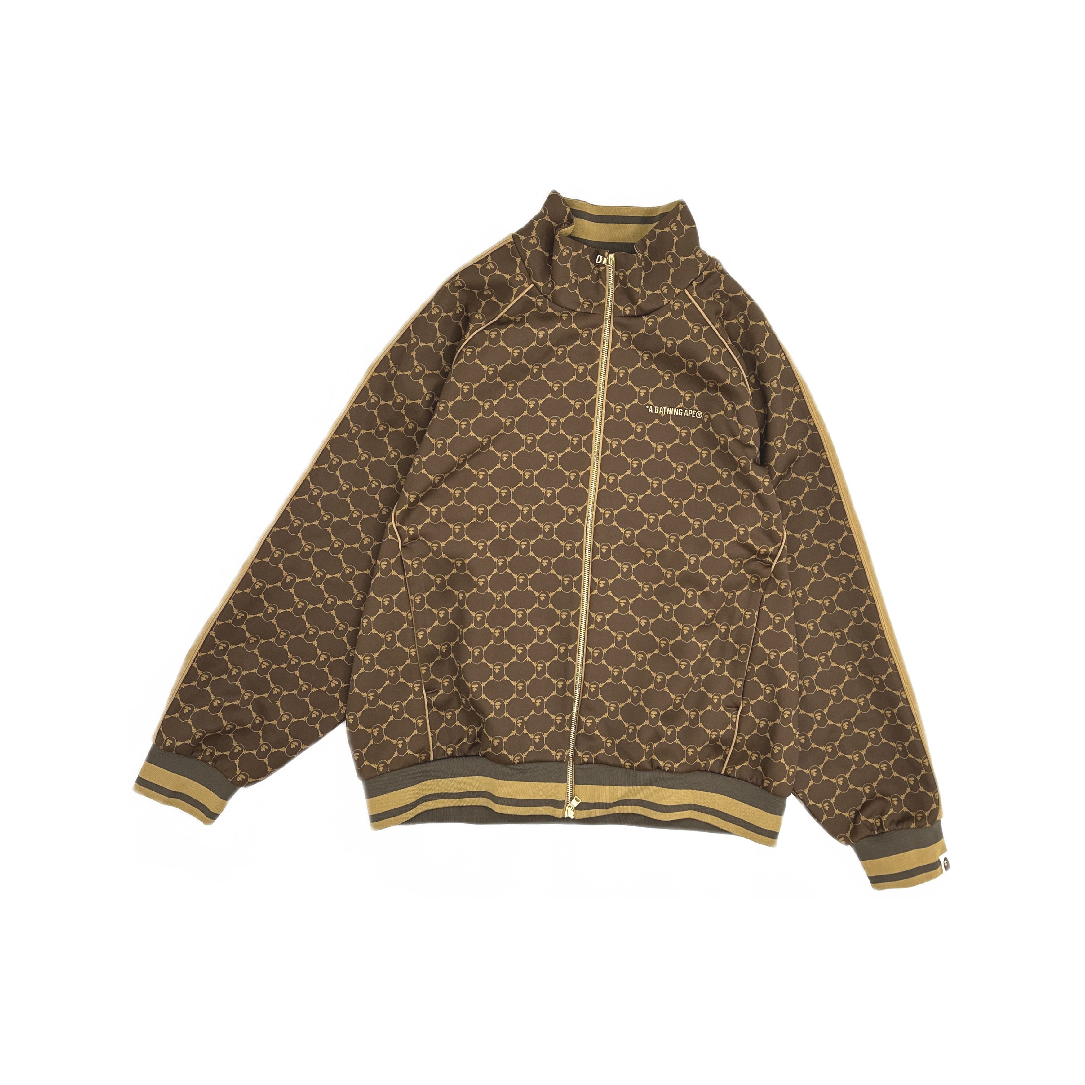 Bape A Bathing Ape Monogram Zip-Up Jacket Size XL Size US XL / EU 56 / 4 - 1 Thumbnail