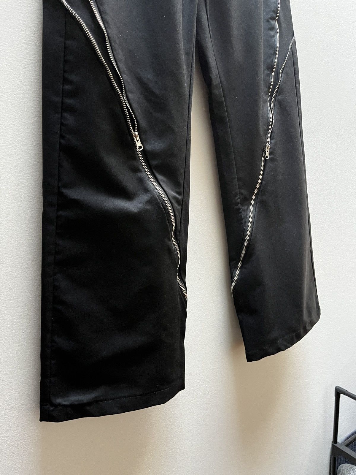 Other Futuristic Wide Leg Zipper Pants (unisex) Size US 28 / EU 44 - 17 Thumbnail