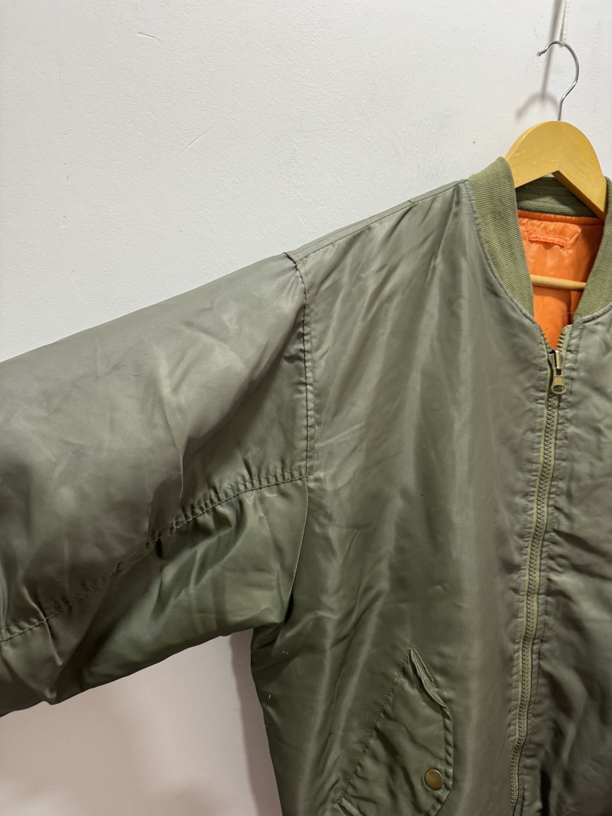 Vintage JAPANESE DESIGN KANYE STYLE BOMBER JACKET Size US L / EU 52-54 / 3 - 4 Thumbnail