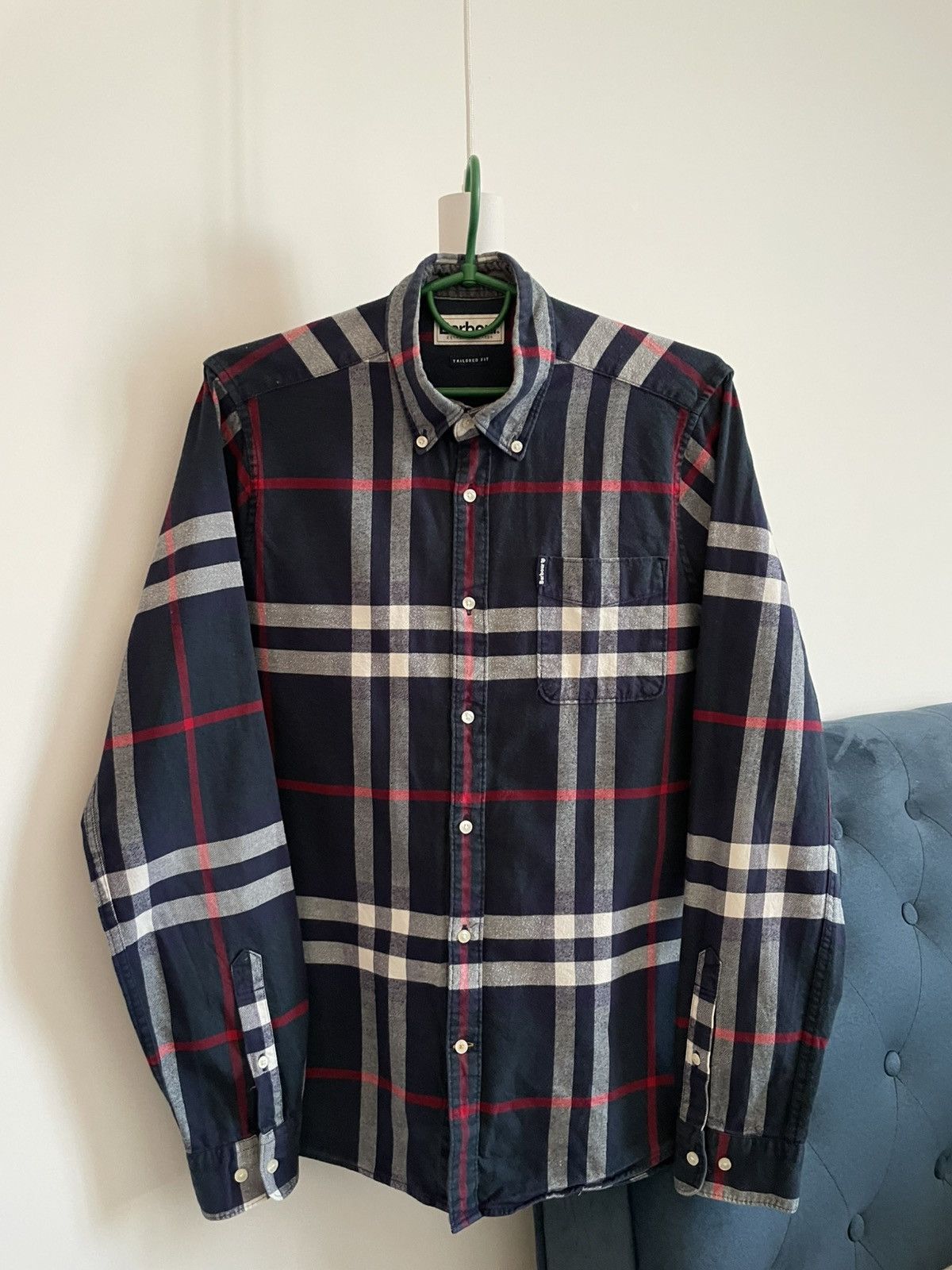Barbour Barbour Nova Check International Shirt Button Up RARE Size US M / EU 48-50 / 2 - 1 Thumbnail