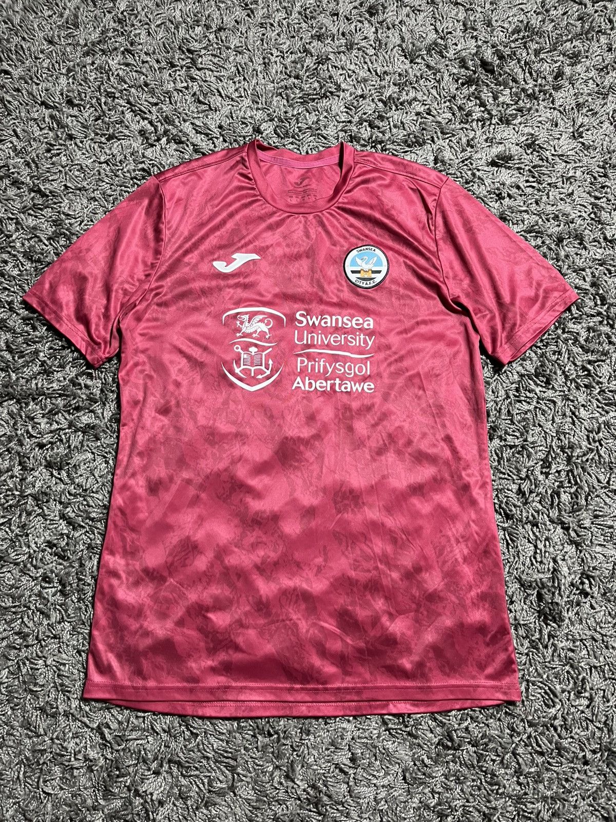 Joma SWANSEA CITY JOMA 2022/23 SOCCER PINK FOOTBALL TRIKOT JERSEY Size US L / EU 52-54 / 3 - 1 Thumbnail
