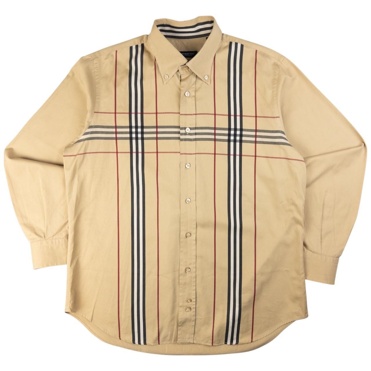 Burberry Burberry Nova Check Long Sleeve Button Up Shirt Size L Size US L / EU 52-54 / 3 - 1 Thumbnail