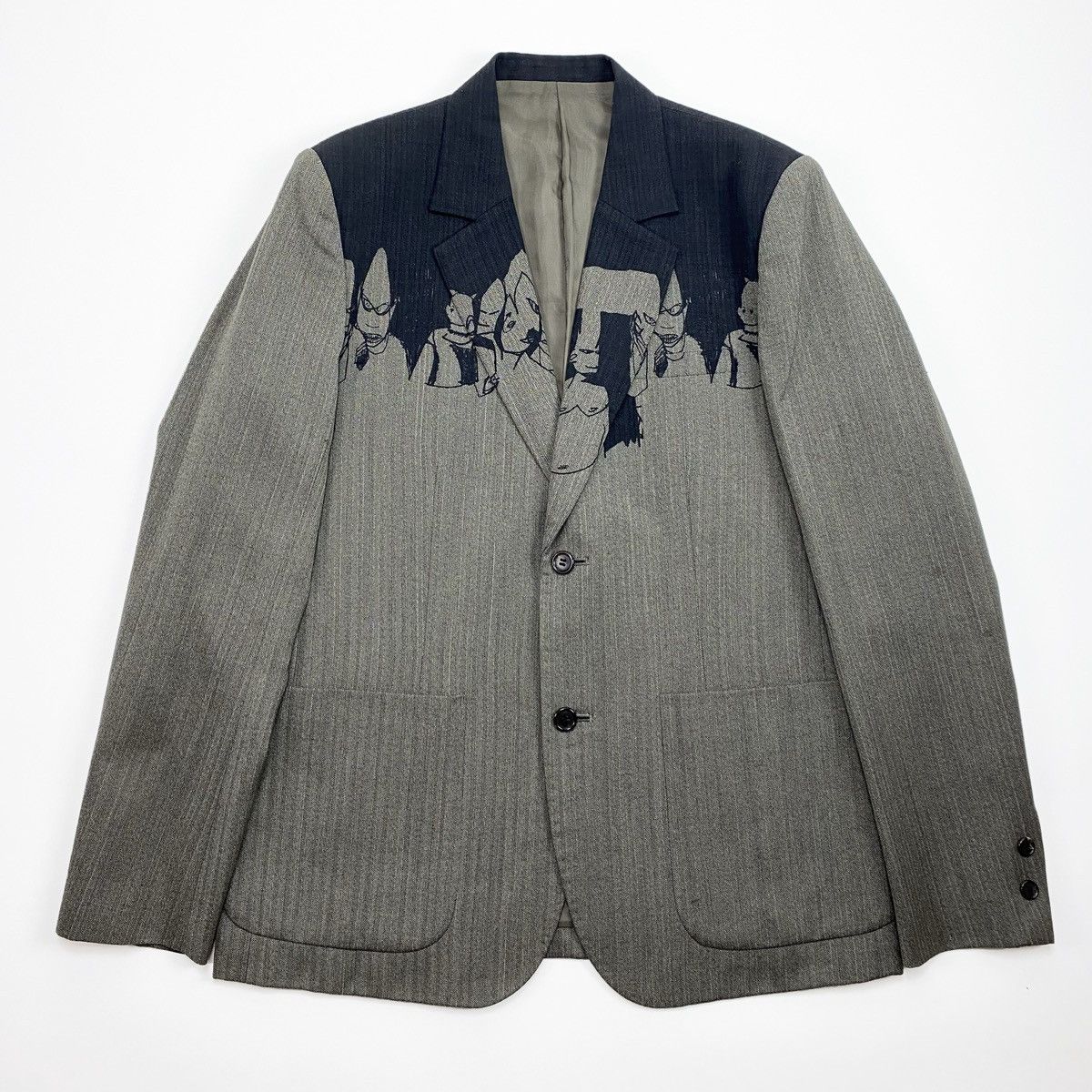 Undercover rare AW01 D.A.V.F. Futura jacket | Grailed