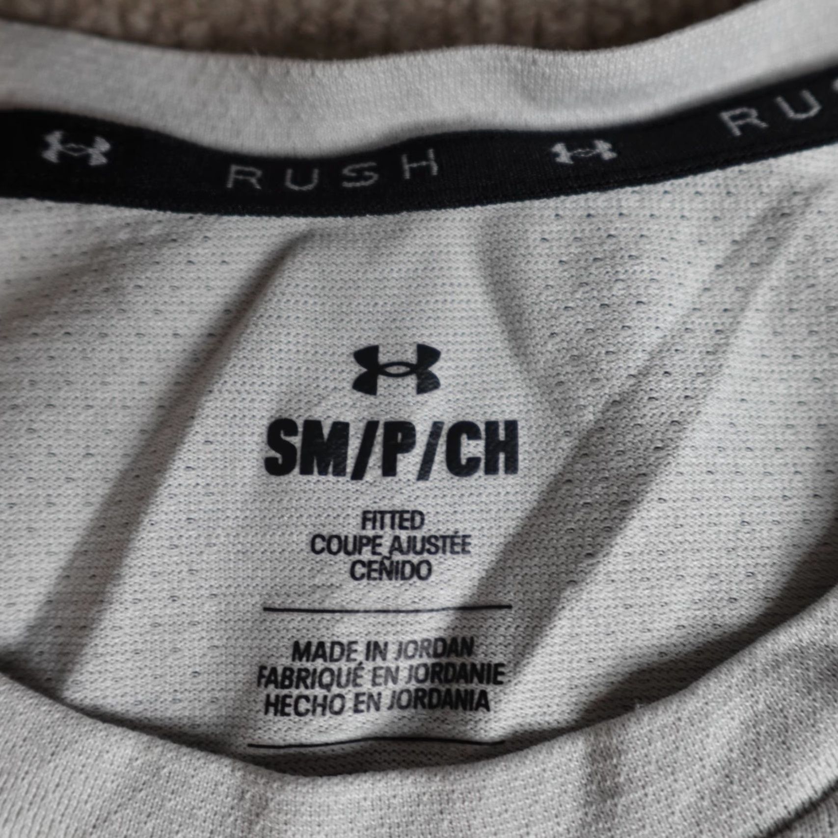 Under Armour Under Armour Shirt Small Gray Rush St Pierre Fitted Performance Size US S / EU 44-46 / 1 - 7 Thumbnail