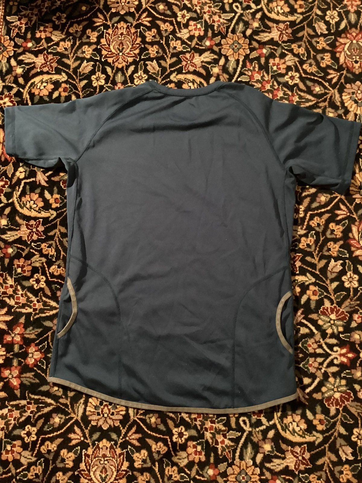 And Wander wander Power Dry Jersey Raglan Short Sleeve - Blue Size US M / EU 48-50 / 2 - 2 Thumbnail