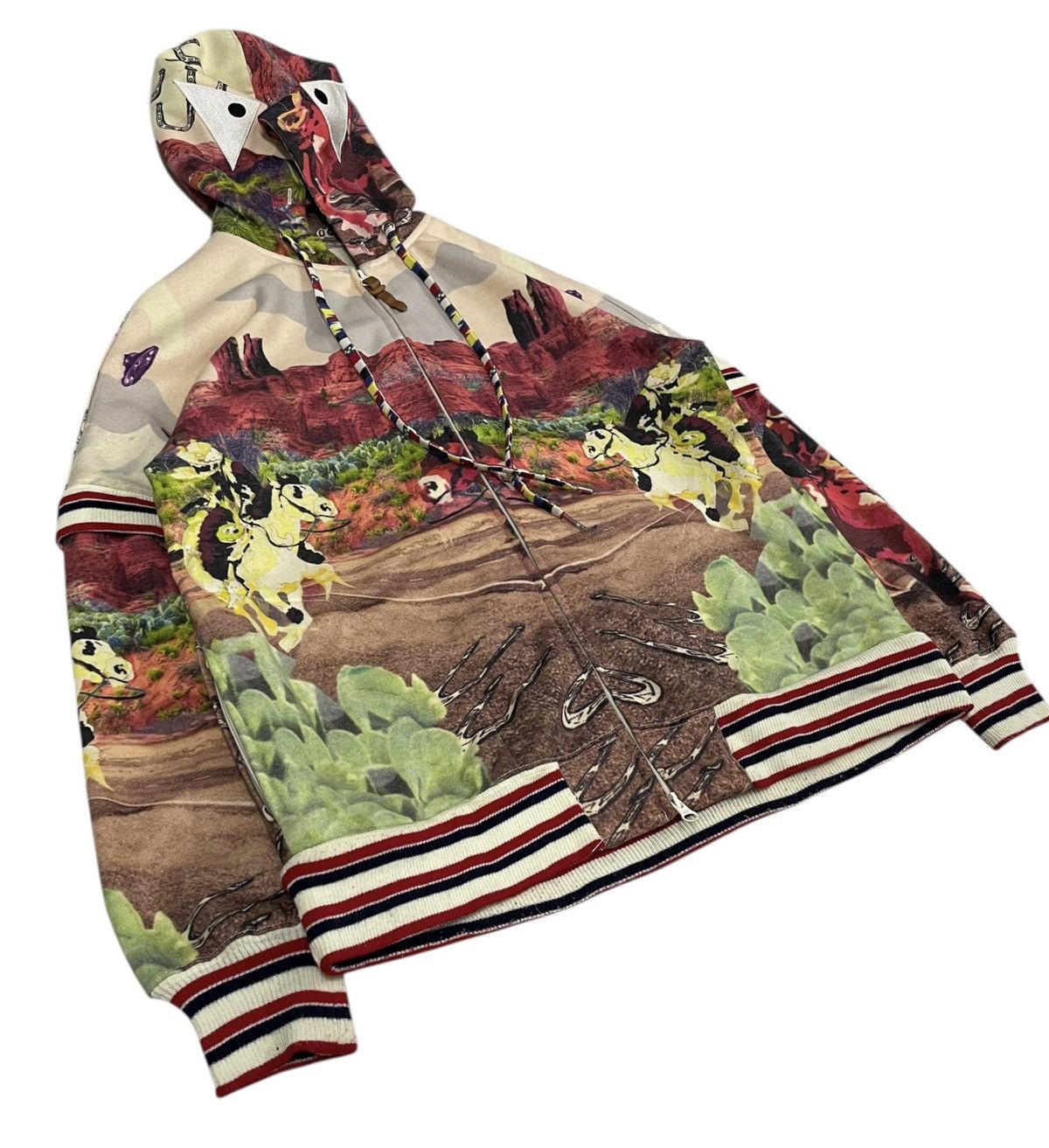 Issey Miyake × mercibeaucoup Issey Miyake Mercibeaucoup OVP Hoodie Size US M / EU 48-50 / 2 - 2 Thumbnail