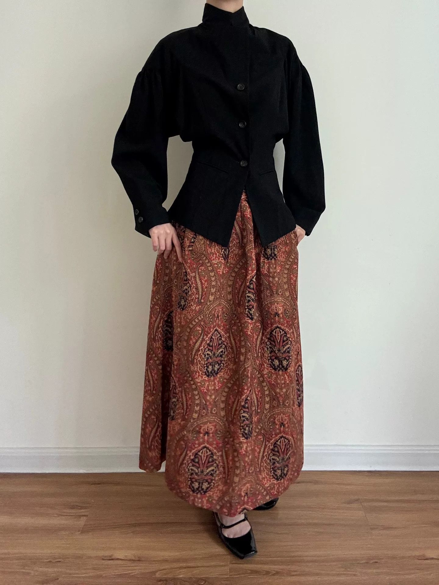 Margaret Howell Margaret Howell Printed Midi Skirt Size 26" / US 2 / IT 38 - 1 Thumbnail