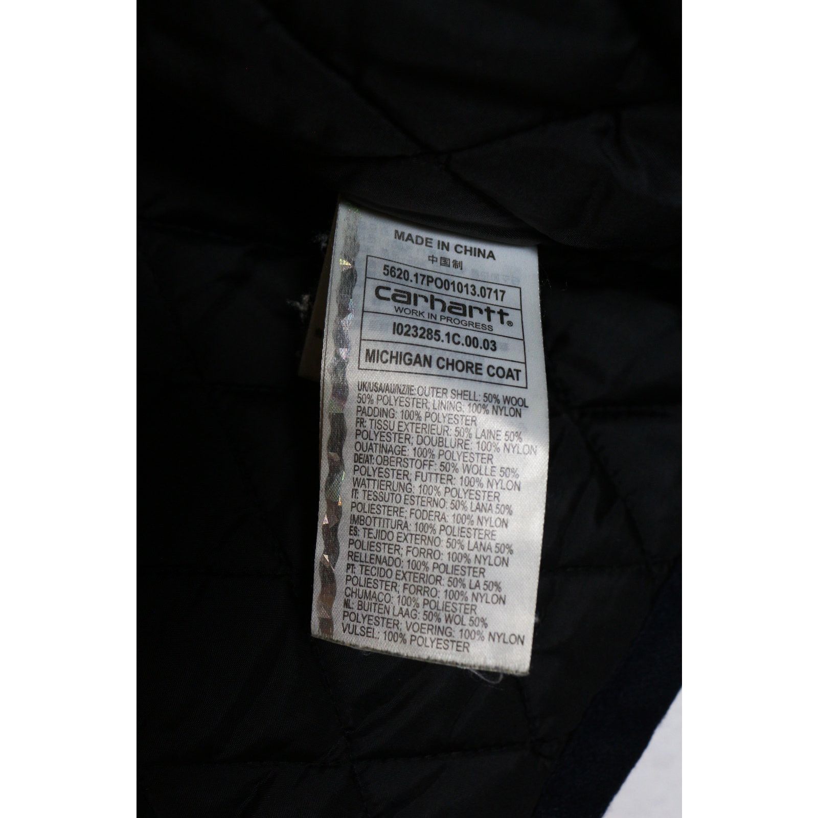 Carhartt Wip CARHARTT WIP Michigan Winter Chore Coat Jacket Size US L / EU 52-54 / 3 - 7 Thumbnail
