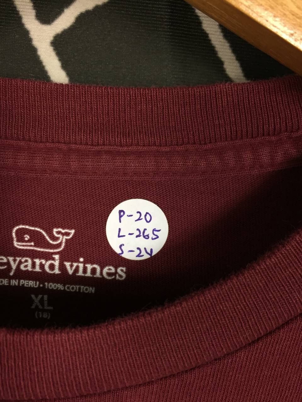 Vineyard Vines Vineyard Vines Burgee Whale Logo Longsleeve Pocket Tee Size US XL / EU 56 / 4 - 9 Thumbnail