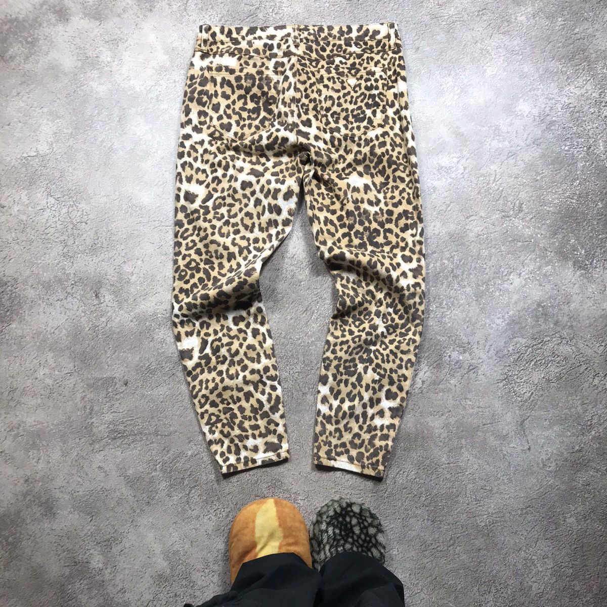 Vintage Vintage 90s Guess Leopard Baggy Parachute Pants Streetwear 3 Size 32" / US 10 / IT 46 - 5 Thumbnail