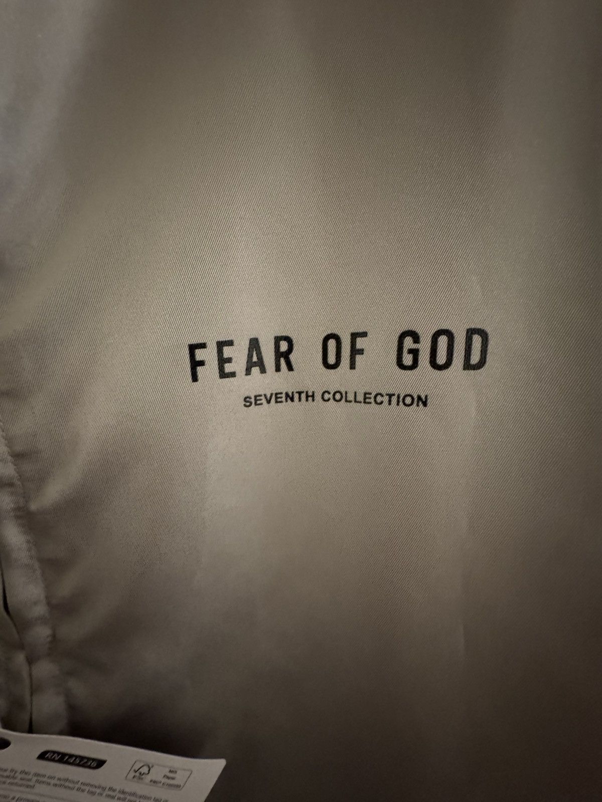 Fear of God Fear of God 7th iridescent jacket Size US L / EU 52-54 / 3 - 3 Thumbnail