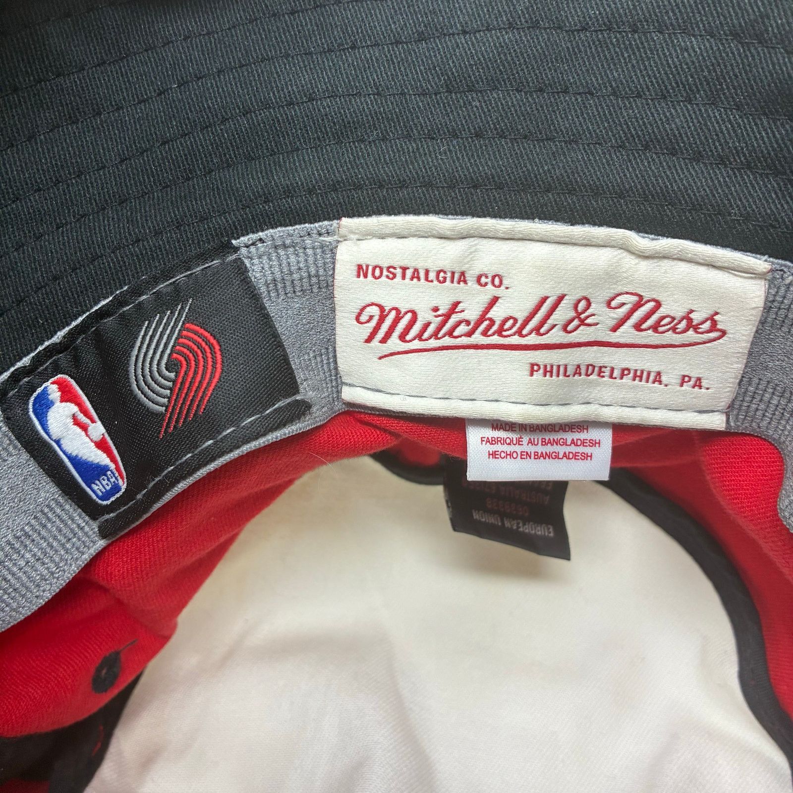 Mitchell & Ness Mitchell & Ness Portland Trail Blazers Bucket Hat Size XL Size ONE SIZE - 6 Thumbnail