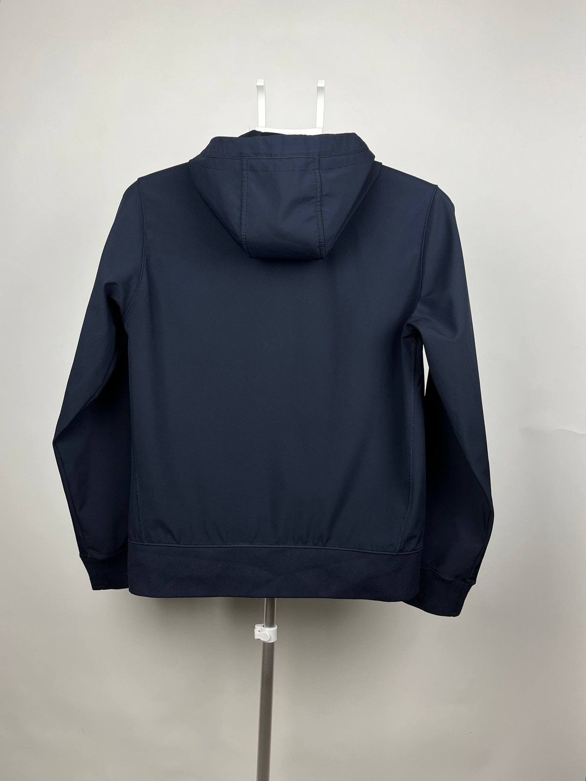 Stone Island Stone Island Light Soft Shell R Jacket Navy Hooded Zip Size US M / EU 48-50 / 2 - 2 Thumbnail