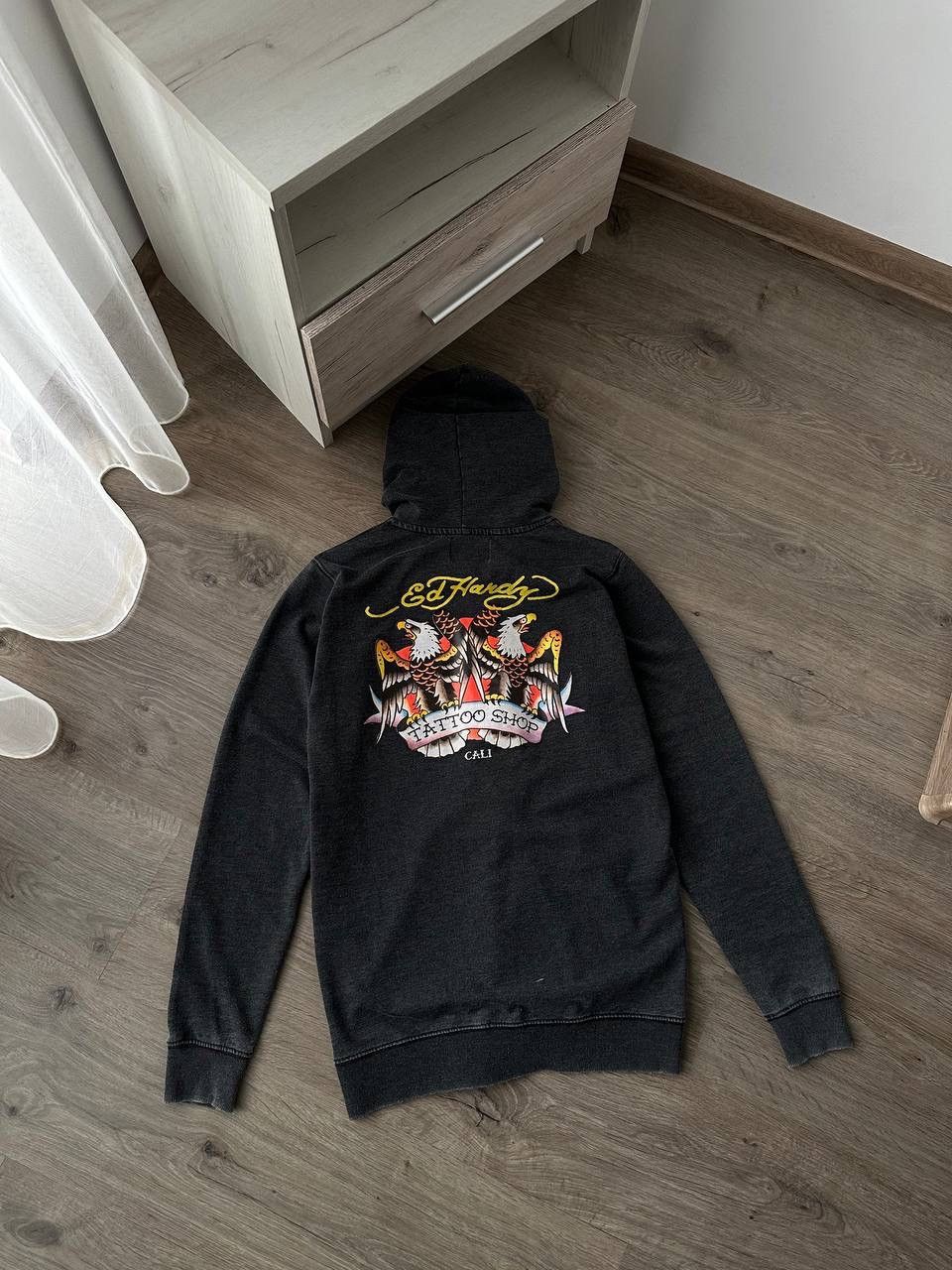 Christian Audigier × Ed Hardy × Vintage Vintage Ed Hardy Christian Audigier Style Hoodie Size US L / EU 52-54 / 3 - 8 Thumbnail