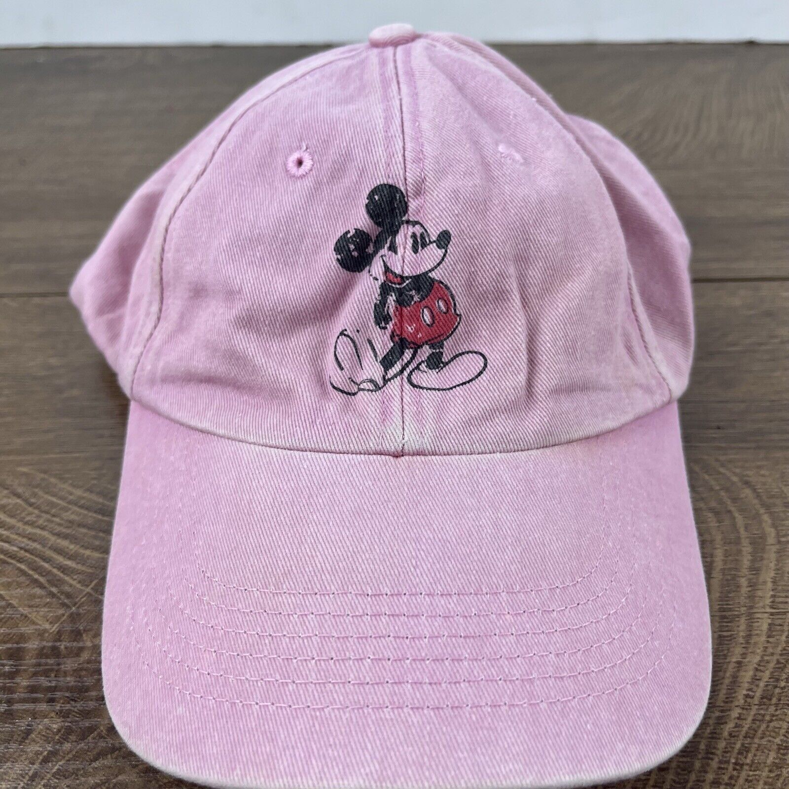 Other Mickey Mouse Hat Pink Cap Adjustable Mickey Mouse Pink Adult Size ONE SIZE - 5 Thumbnail