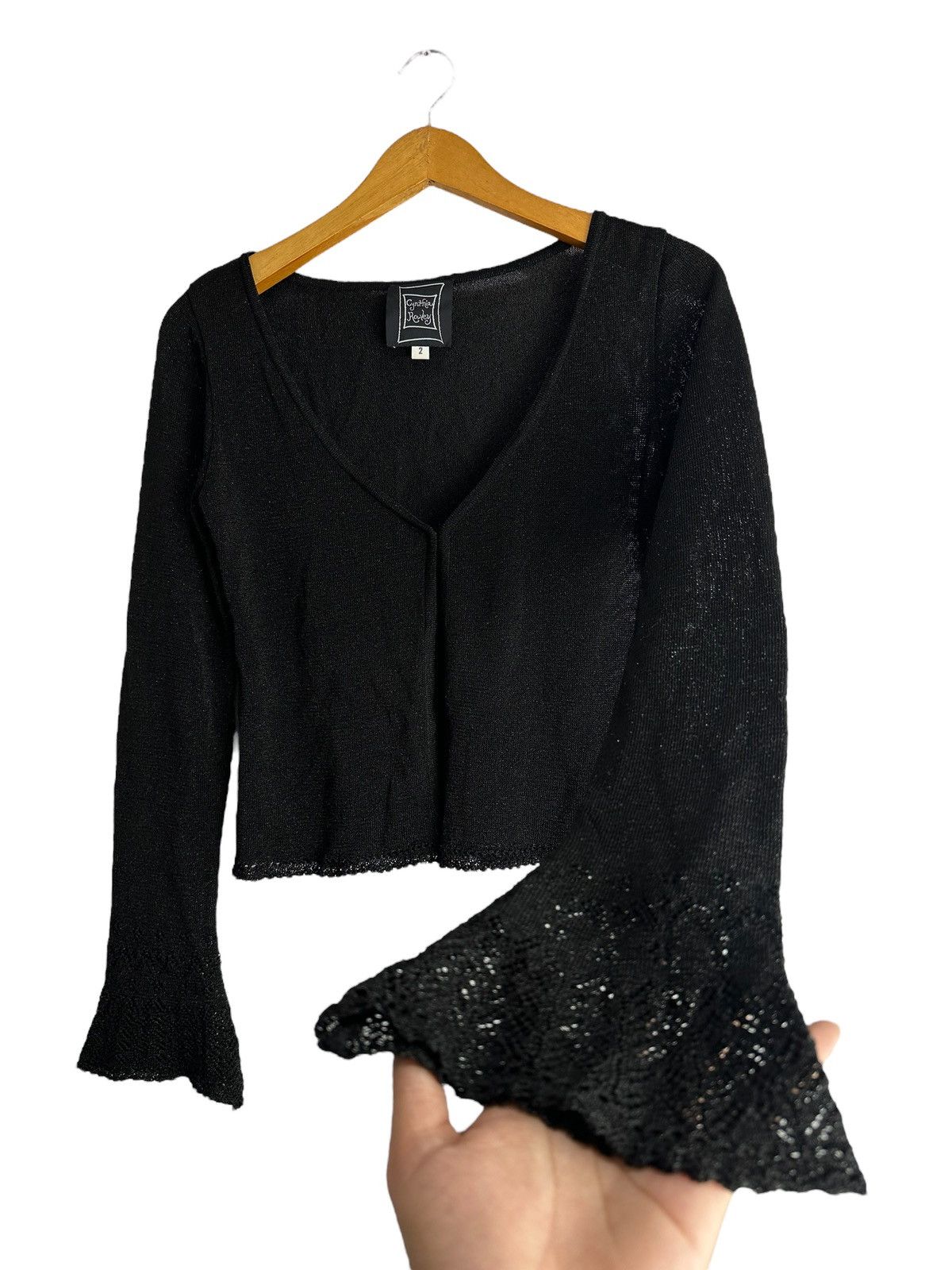 Issey Miyake CROPPED JAPANESE UNDEFINED SHIRT FLARED SLEEVE ISSEY STYLE Size S / US 4 / IT 40 - 4 Thumbnail