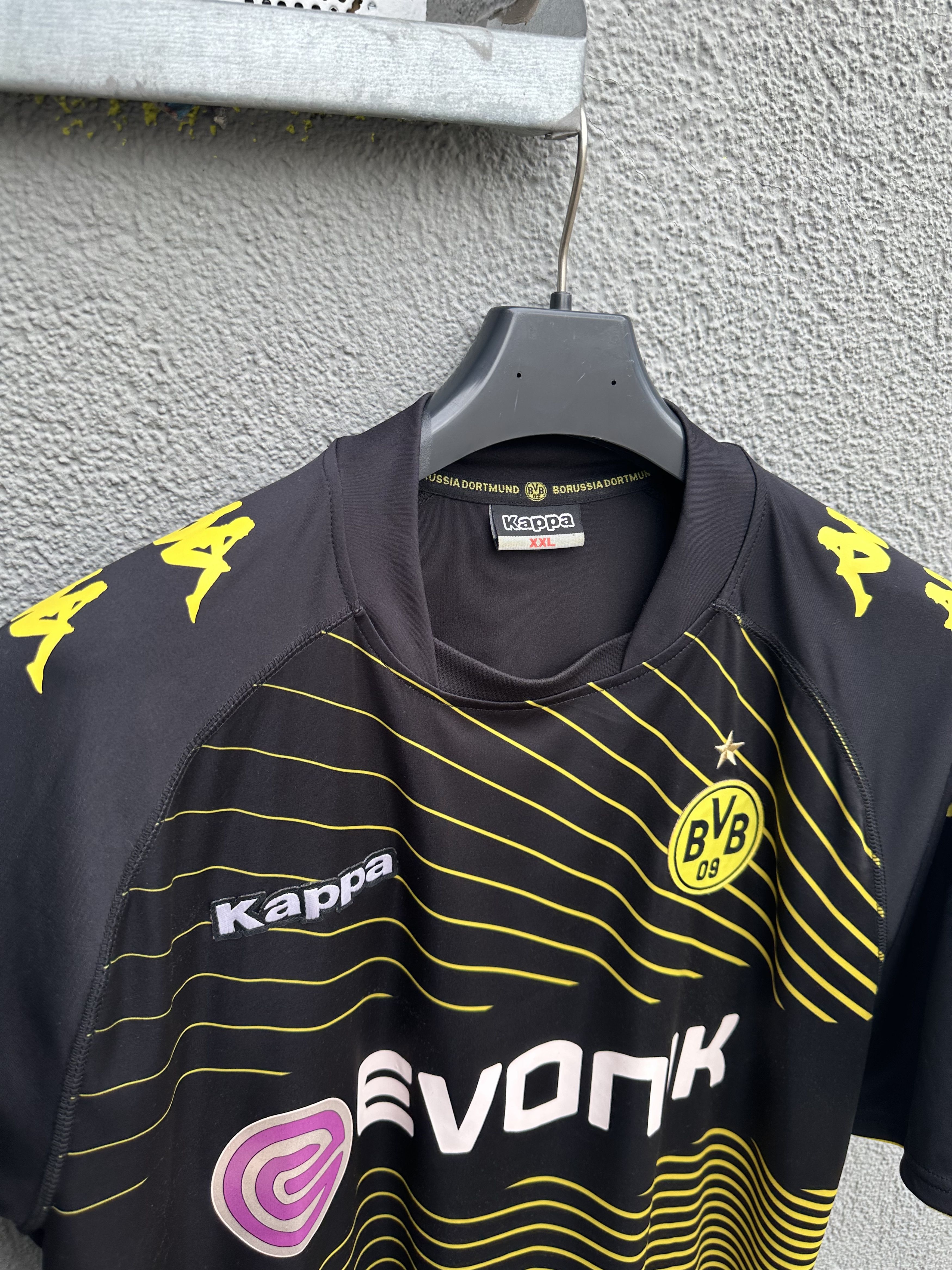 Kappa BORUSSIA DORTMUND 2009/10 AWAY JERSEY KAPPA Size US XXL / EU 58 / 5 - 3 Thumbnail