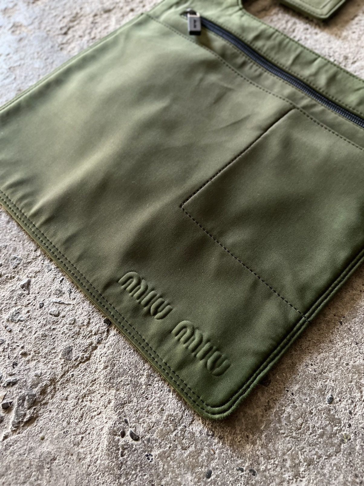 Miu Miu Archive Miu Miu - Prada SS99 Tactical Velcro Cross Body Size ONE SIZE - 8 Thumbnail