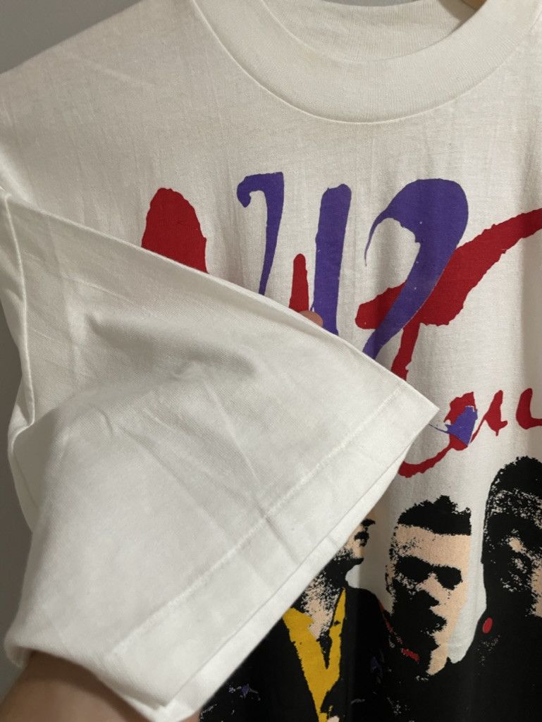 Vintage Vintage U2 Zoo TV 1991 Tour 90s Band T-Shirt Size US XL / EU 56 / 4 - 5 Thumbnail