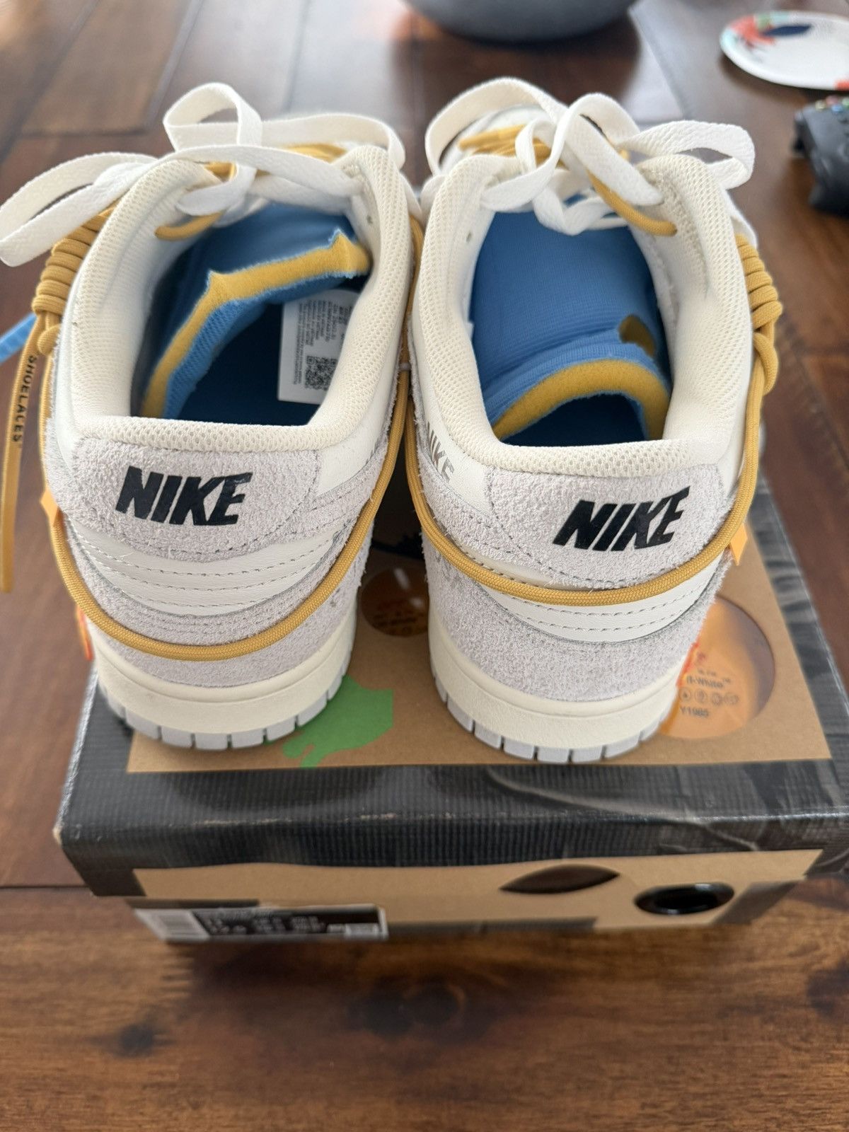 Nike × Off-White Nike x Off-White dunk low lot 34/50 Size US 11 / EU 44 - 3 Thumbnail