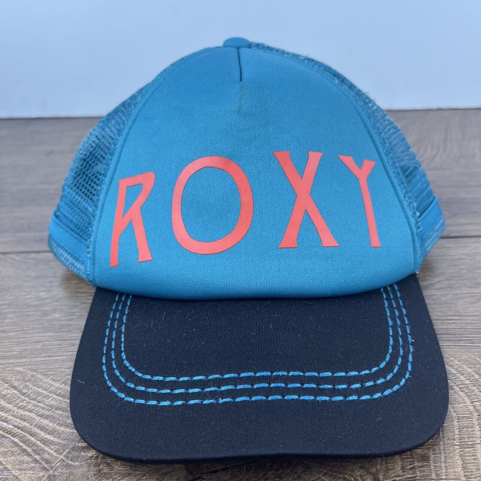 Other Roxy Hat Roxy Snapback Hat Blue Adjustable Hat Blue Adult Fi Size ONE SIZE - 2 Thumbnail