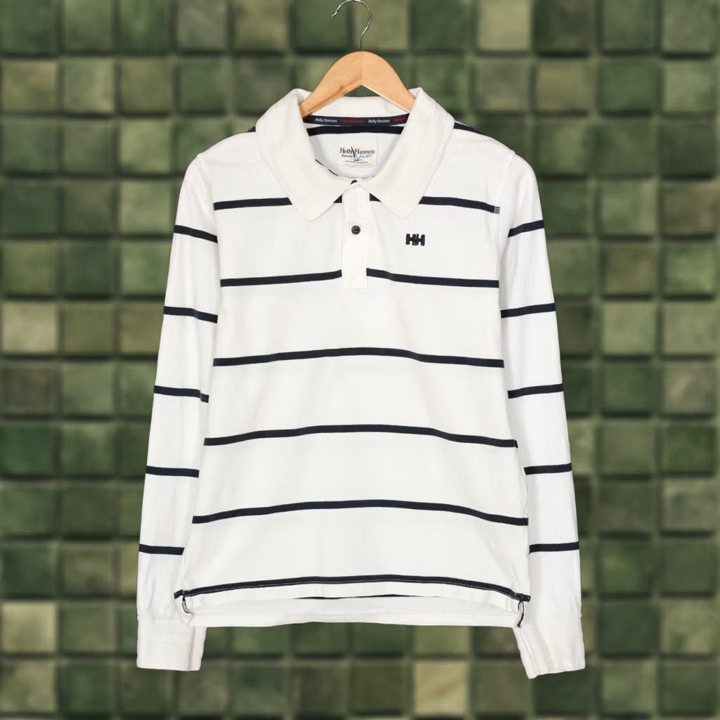Helly Hansen VINTAGE Helly Hansen Polo Shirt Men S Long Sleeve Rugby VR1896 Size US S / EU 44-46 / 1 - 1 Thumbnail