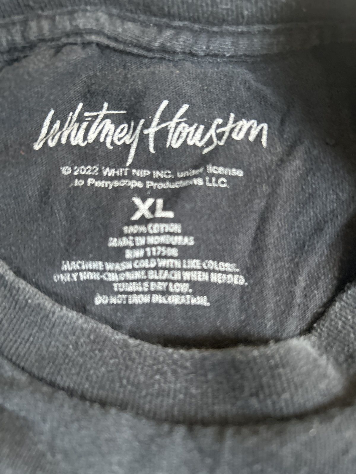 Other Whitney Houston Graphic T-Shirt Black XL music Tee 1088 Size XL / US 12-14 / IT 48-50 - 3 Thumbnail