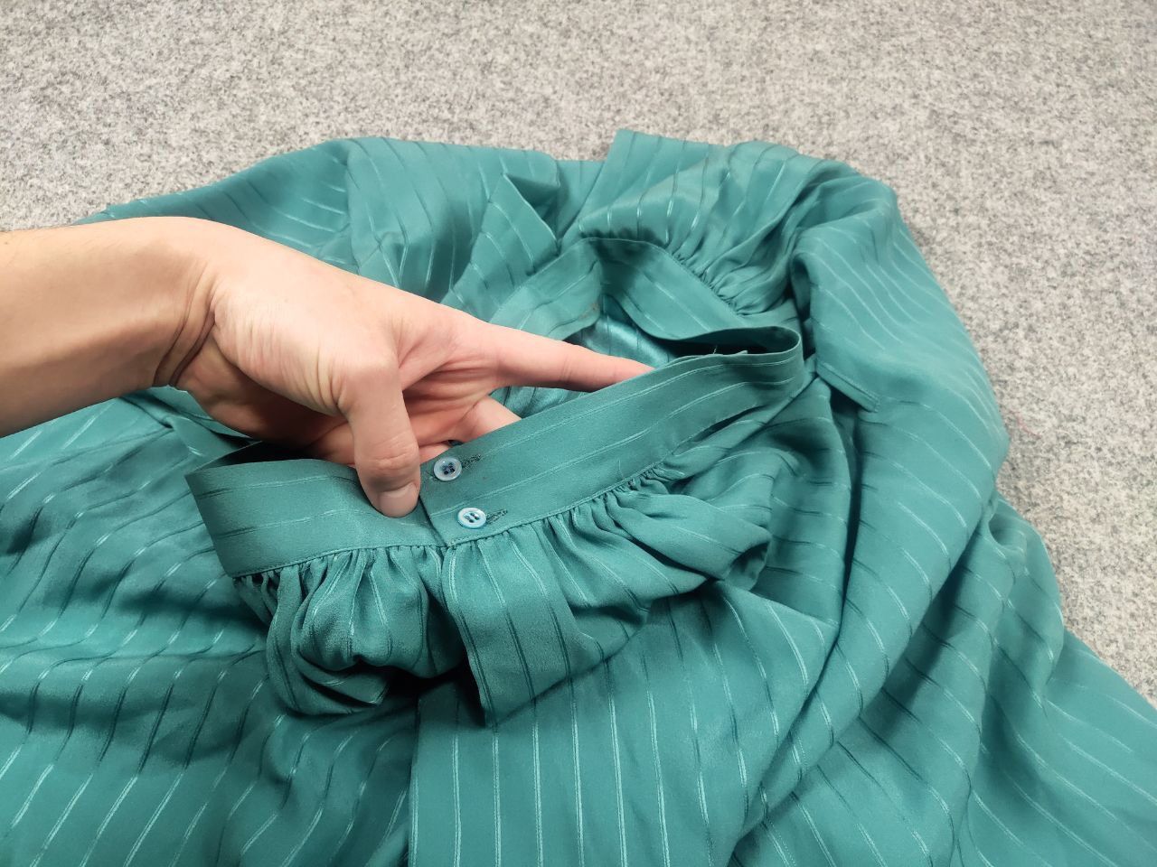 Dior Rare Vintage Christian Dior tricots et coordonnées silk suit Size L / US 10 / IT 46 - 16 Thumbnail