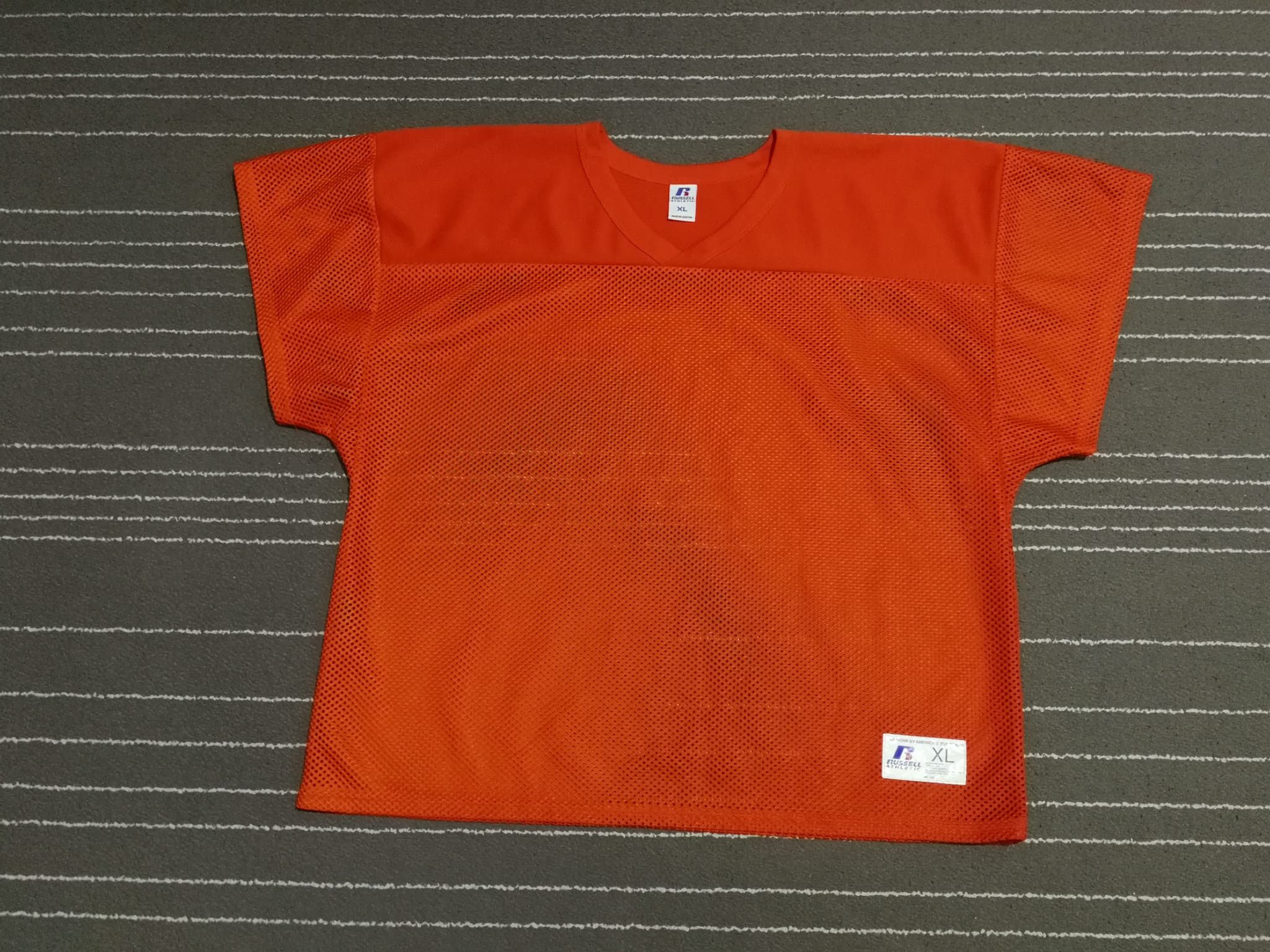 image of Russell Athletic Nfl Plain Jerseys XL in Orange, Men's