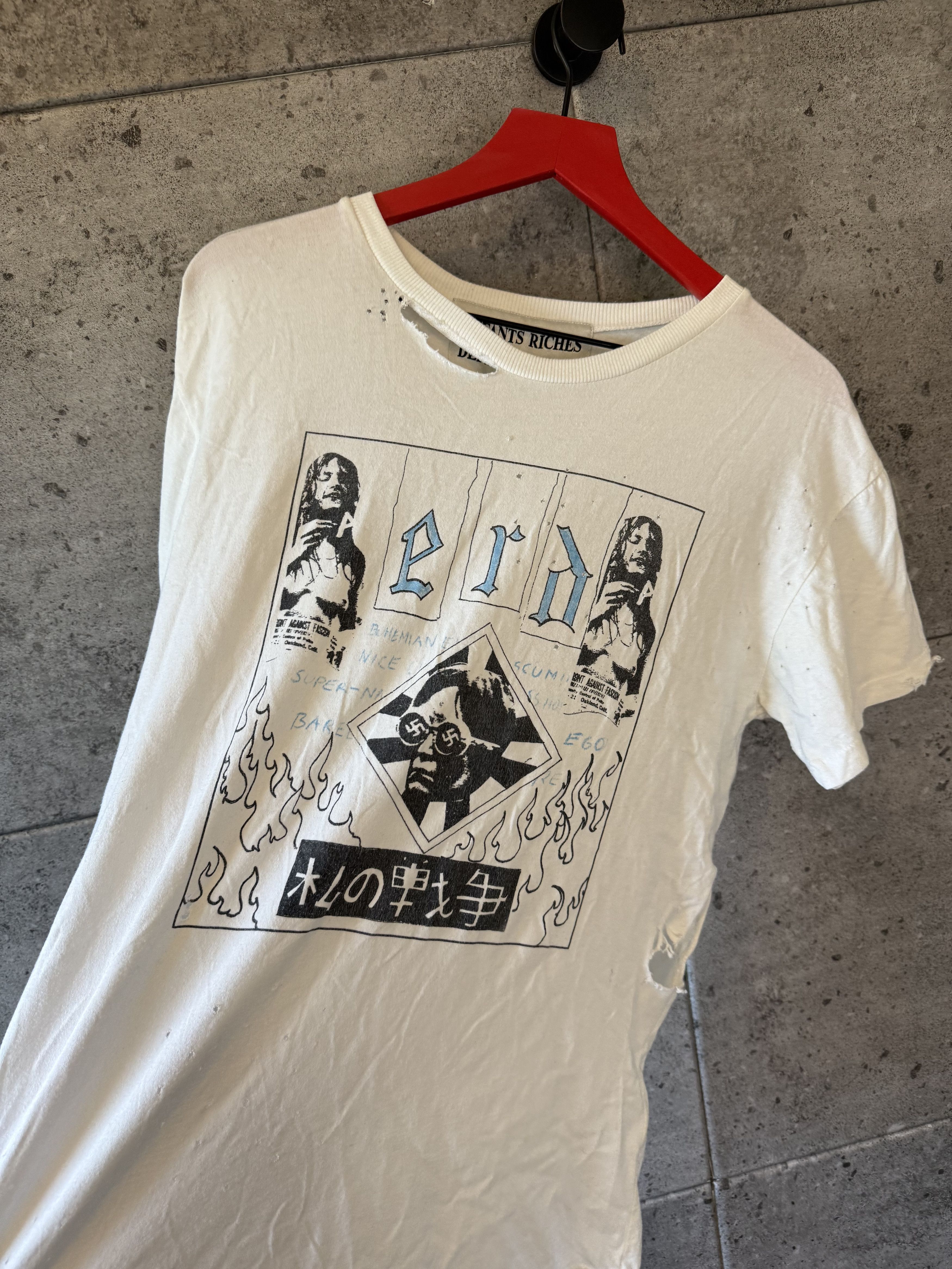 Enfants Riches Deprimes Enfants riches deprimes bohemian scum thrashed t shirt Size US M / EU 48-50 / 2 - 3 Thumbnail