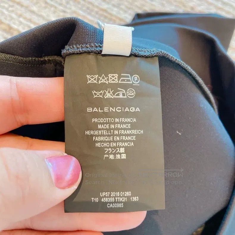 Balenciaga Balenciaga Black Unique Design Top Size XS / US 0-2 / IT 36-38 - 8 Thumbnail