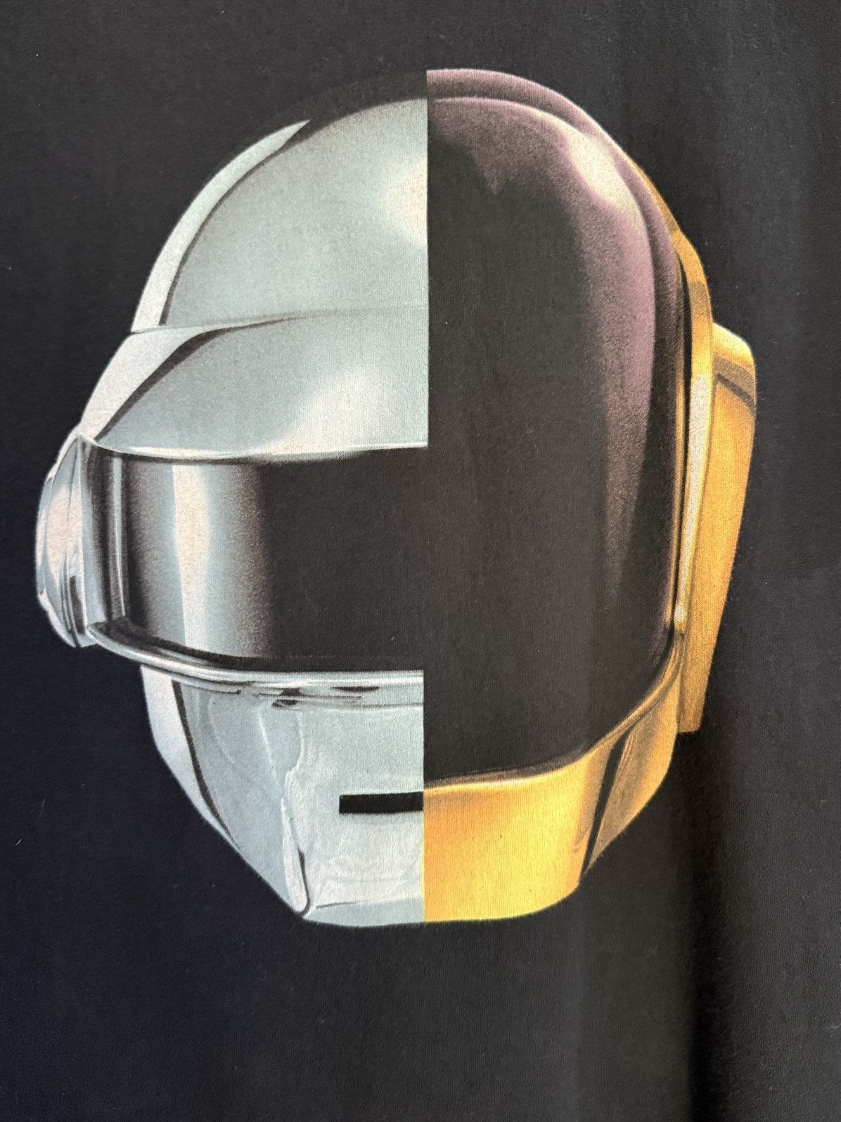 Band Tees Rare Vintage Daft Punk Electronic Dou Promo Faded Usa Tee Size US L / EU 52-54 / 3 - 2 Thumbnail