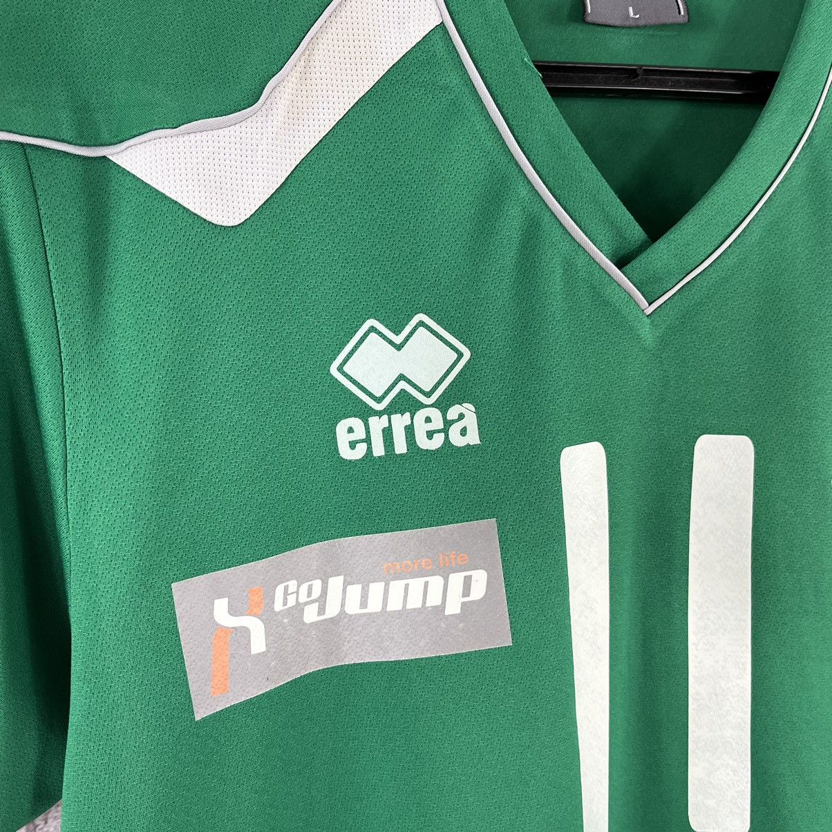 Errea × Vintage FC Lindower SV #11 Lau Soccer Jersey T-Shirt Size L Size US L / EU 52-54 / 3 - 6 Thumbnail