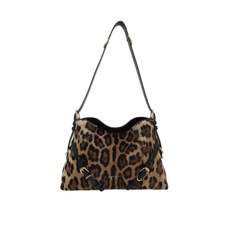 Givenchy GIVENCHY Voyou Medium Brown Hair Leather Bag New & Authentic Size ONE SIZE - 1 Thumbnail