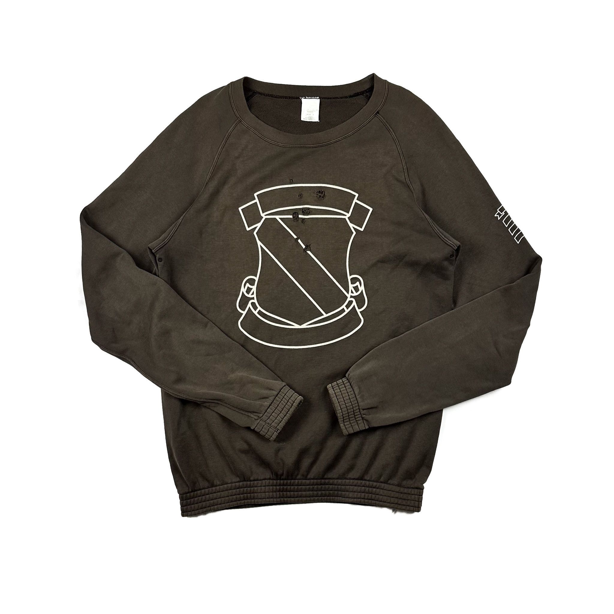 Number (N)ine Number Nine Emblem Sweatshirt White Tag | Grailed