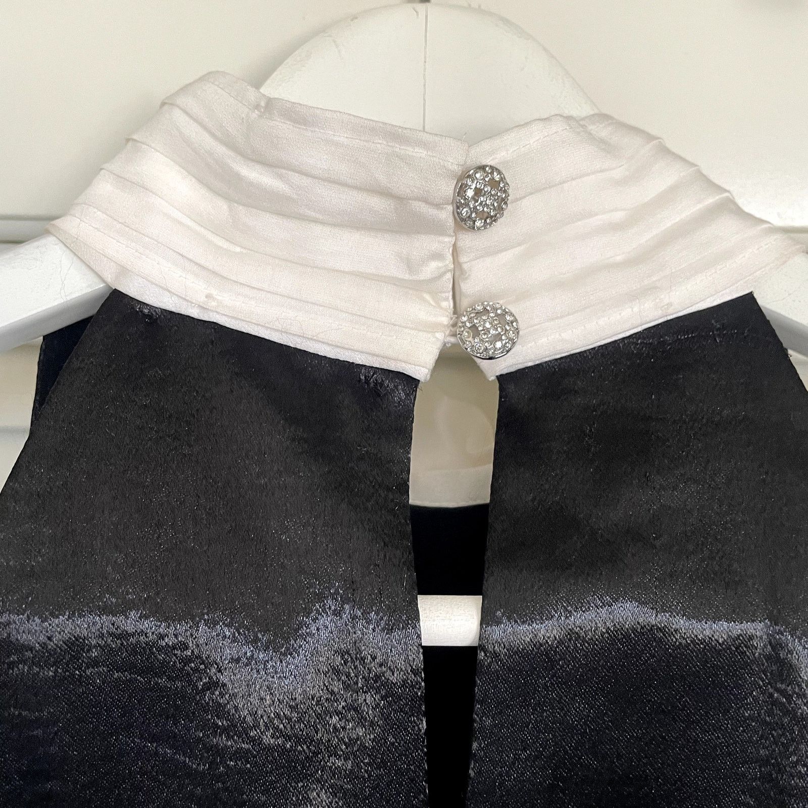 Karl Lagerfeld NWT Karl Lagerfield Paris Satin Dress Top Medium Glam Luxury Size M / US 6-8 / IT 42-44 - 9 Thumbnail