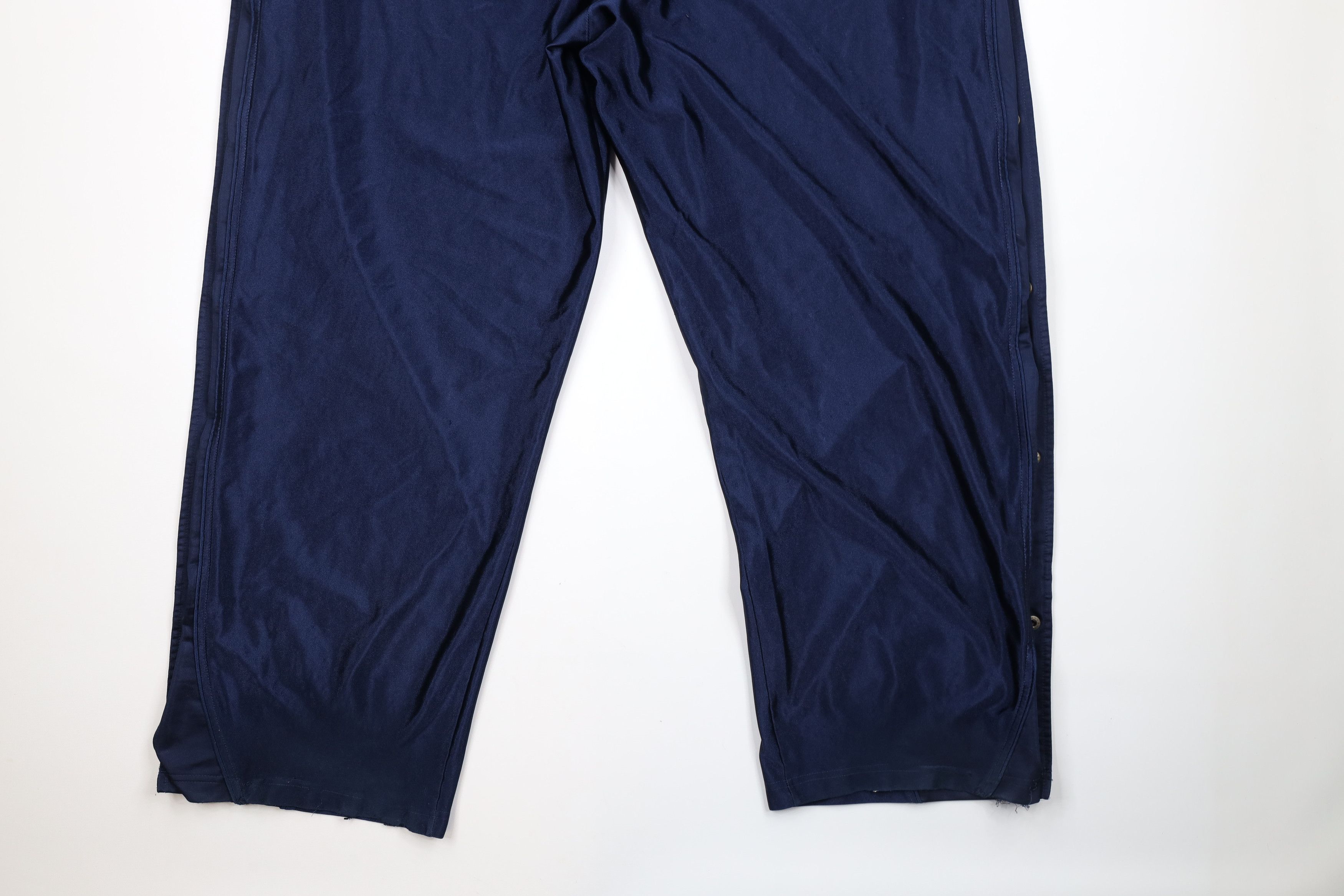 Adidas × Vintage Vtg Y2K 2003 Adidas Spell Out Wide Leg Tearaway Sweatpants Size US 40 / EU 56 - 11 Thumbnail