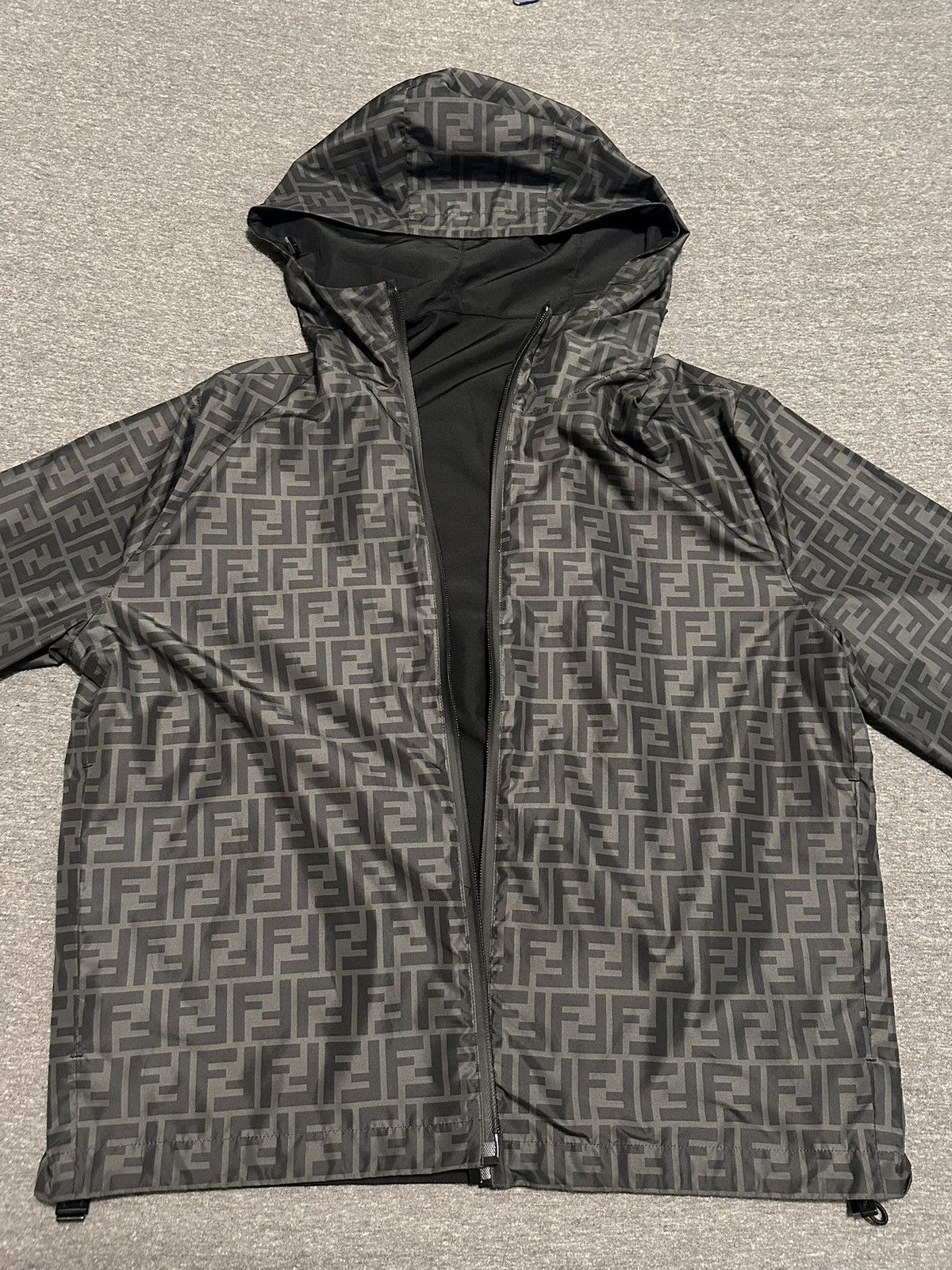 Fendi Fendi FF Printed Hooded Jacket Size US S / EU 44-46 / 1 - 7 Thumbnail
