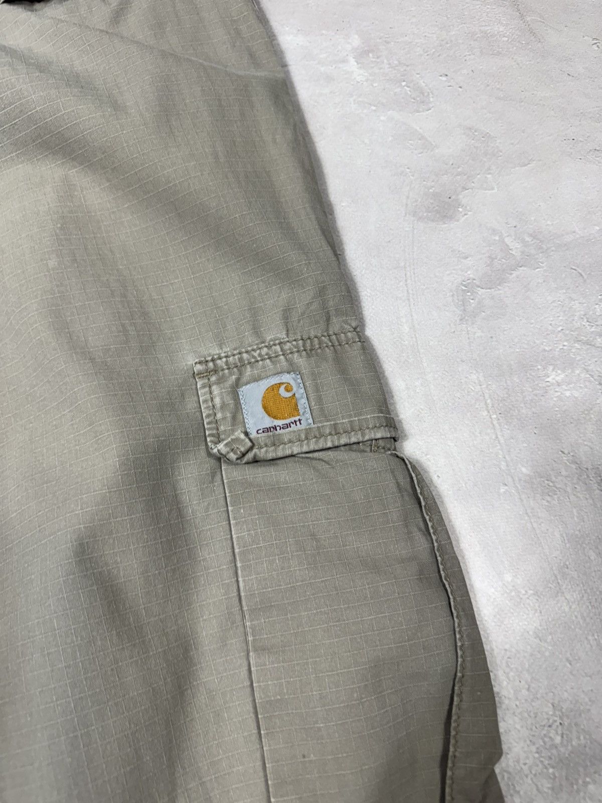 Carhartt Vintage Carhartt W Bermuda Beige Cargo Pants Size 32" / US 10 / IT 46 - 3 Thumbnail