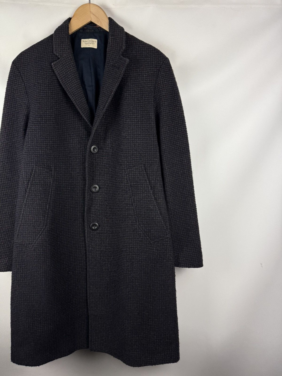 Nudie Jeans Nudie Jeans Co Waldo Recycled Check Wool Coat Jacket Size M Size US M / EU 48-50 / 2 - 3 Thumbnail