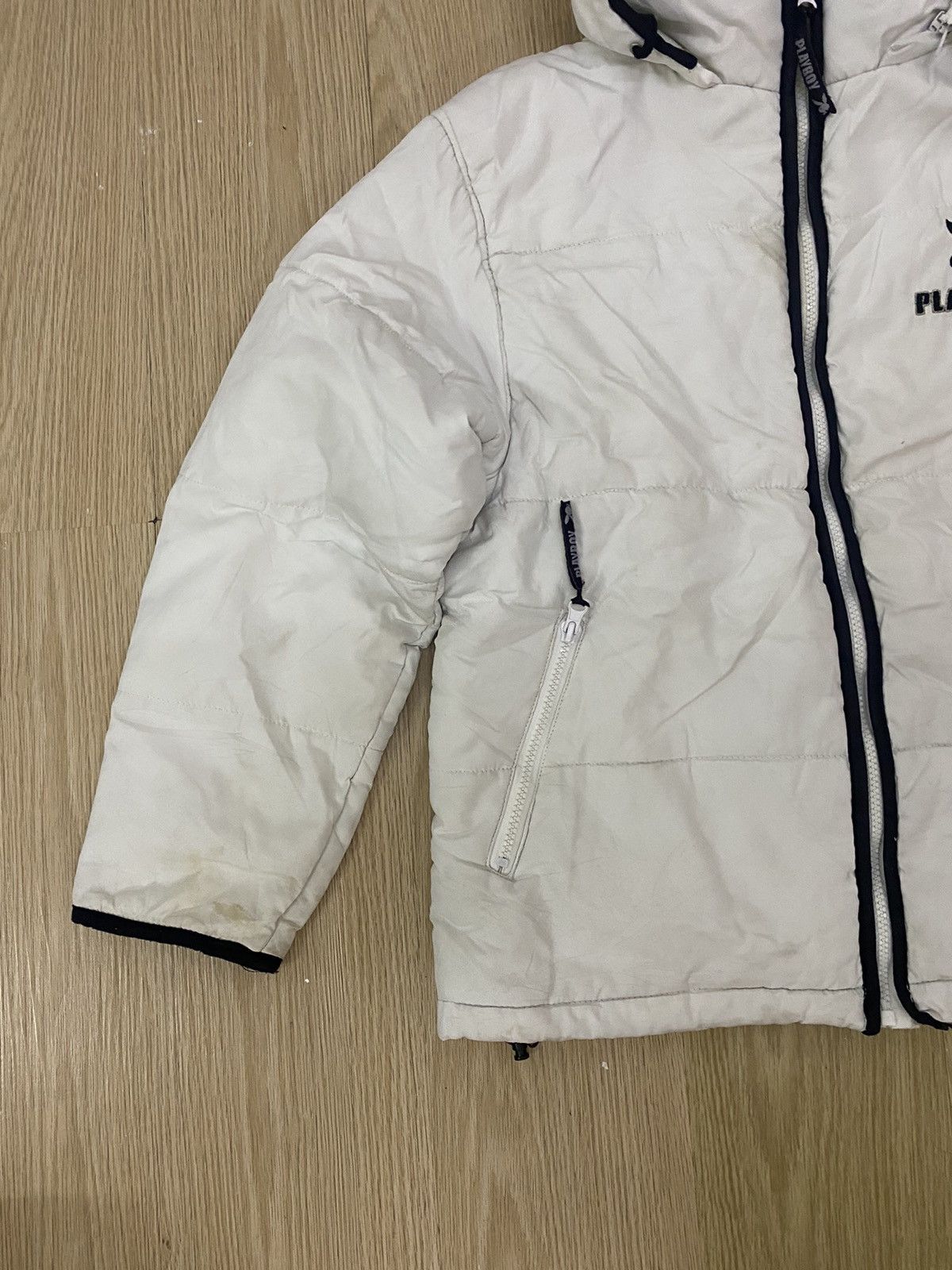 Playboy Vintage playboy white puffer jacket Size S / US 4 / IT 40 - 5 Thumbnail