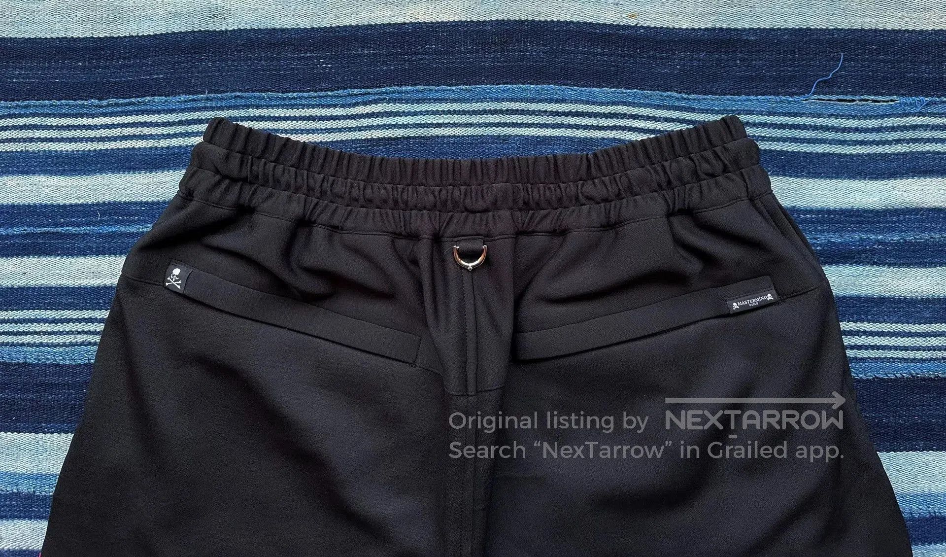 Mastermind Japan Thom Browne Casual Straight-Leg Pants. Size US 30 / EU 46 - 4 Thumbnail