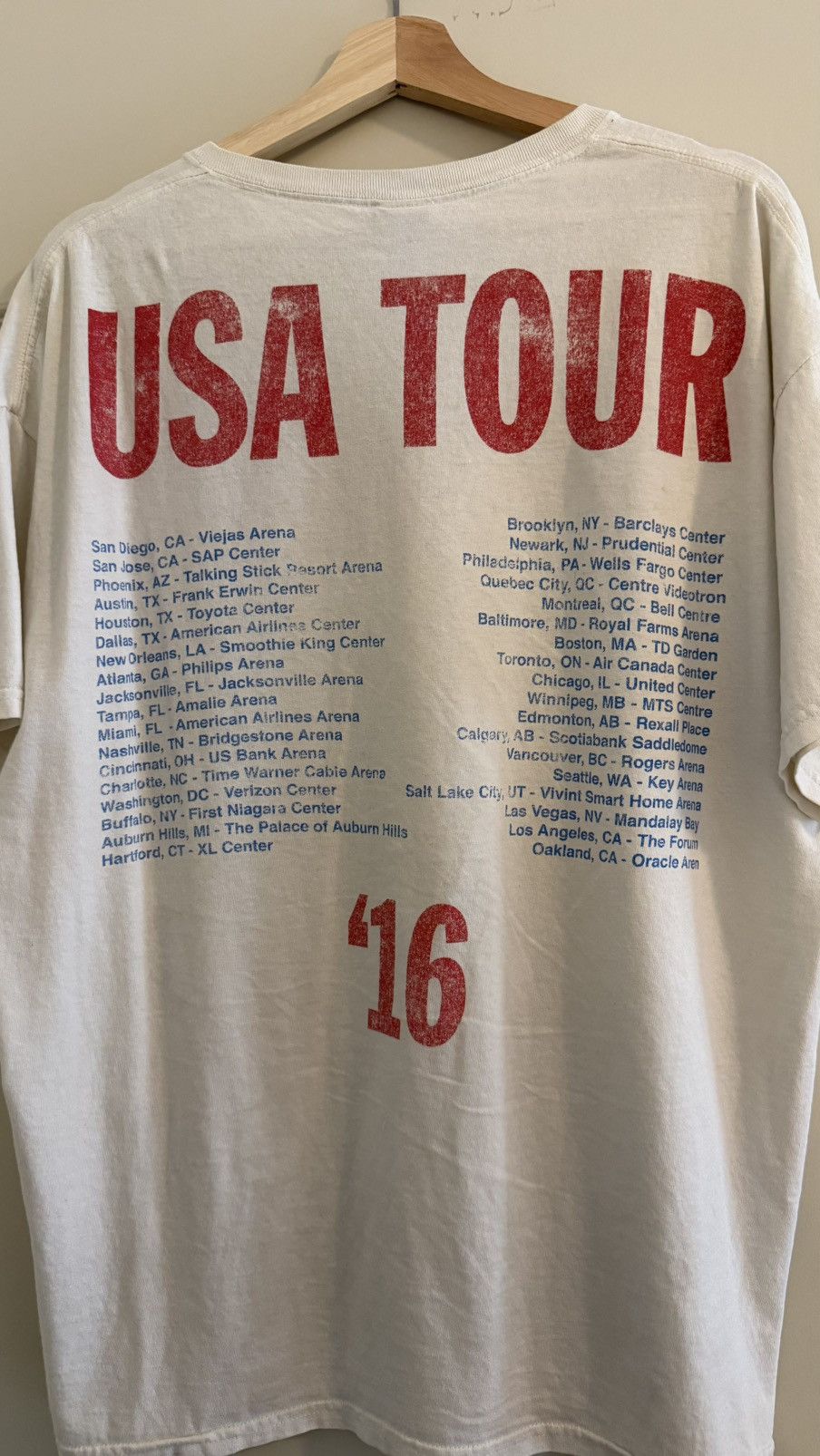 Travis Scott Travis Scott 2016 Rodeo Tour Tee Size US XL / EU 56 / 4 - 3 Thumbnail