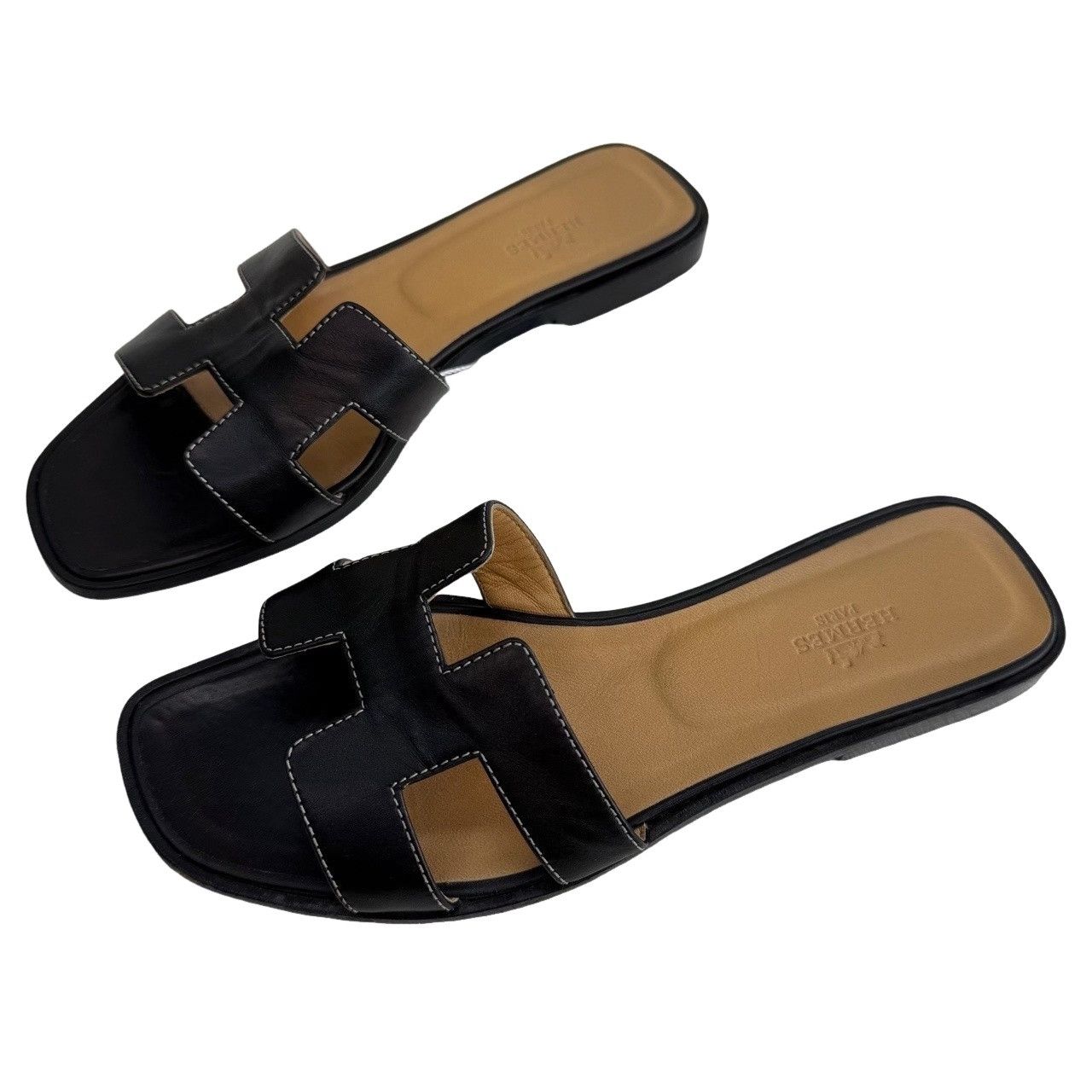 Hermes Hermès Oran Sandals Size 38 Size US 7 / IT 37 - 1 Thumbnail