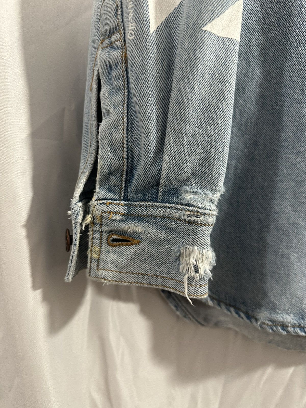 Off-White OFF WHITE STRIPER SHIRT Size US S / EU 44-46 / 1 - 5 Thumbnail