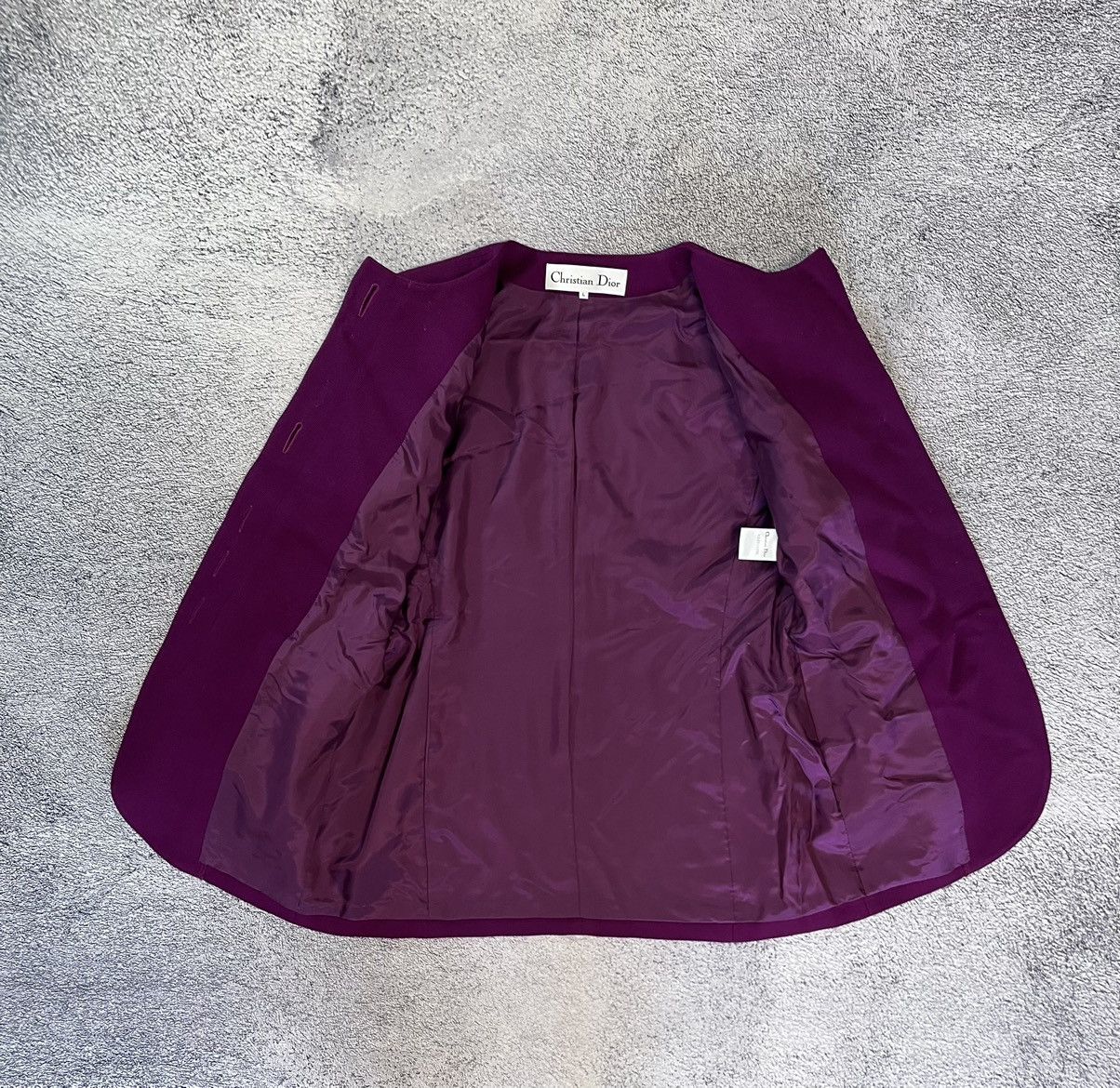 Christian Dior Monsieur Christian Dior Women Blazer Jacket Size L Size L / US 10 / IT 46 - 5 Thumbnail