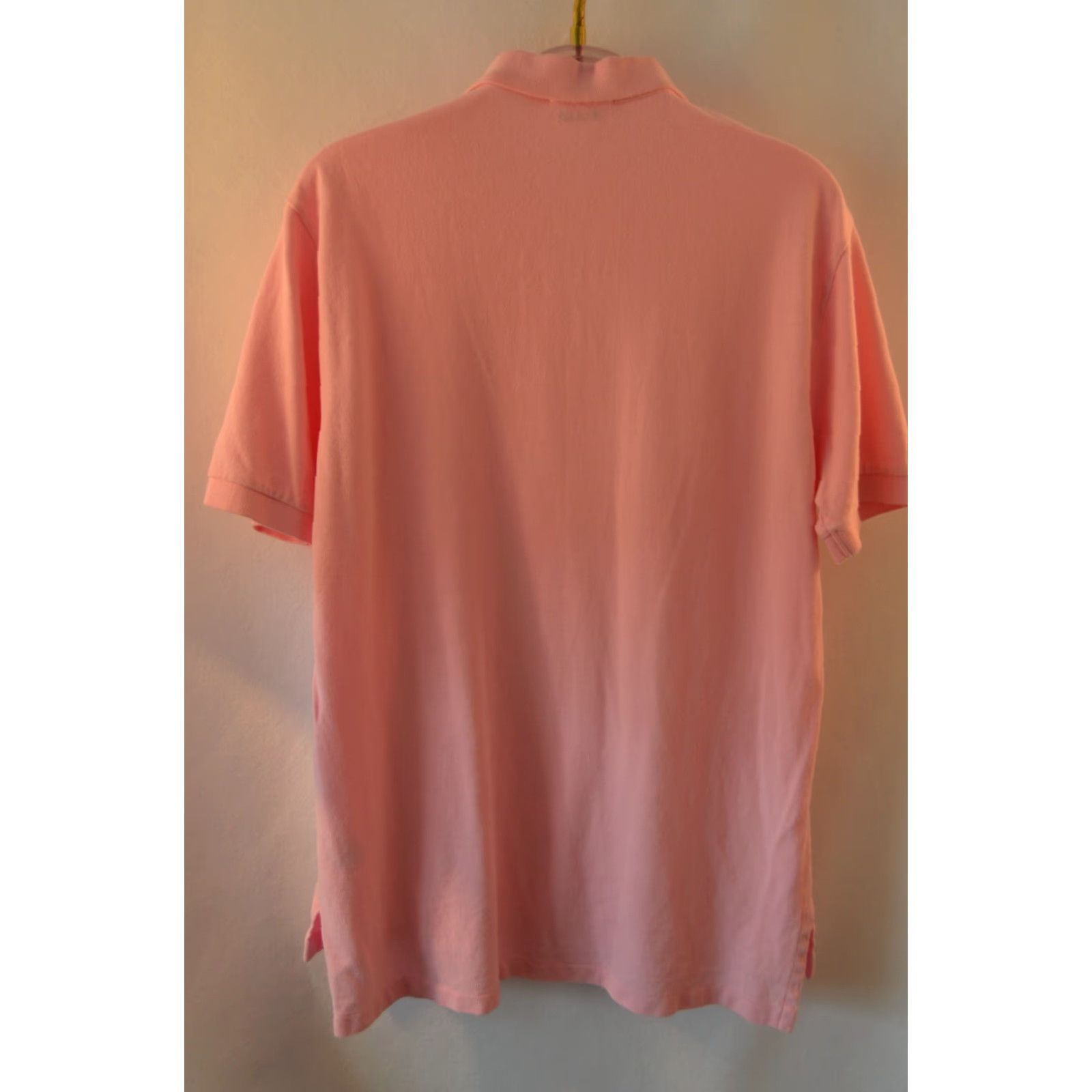 Ralph Lauren Polo Ralph Lauren Polo SS Shirt XL Pink Cotton Classic Fit Mens Polo Shirt Size US XL / EU 56 / 4 - 2 Thumbnail